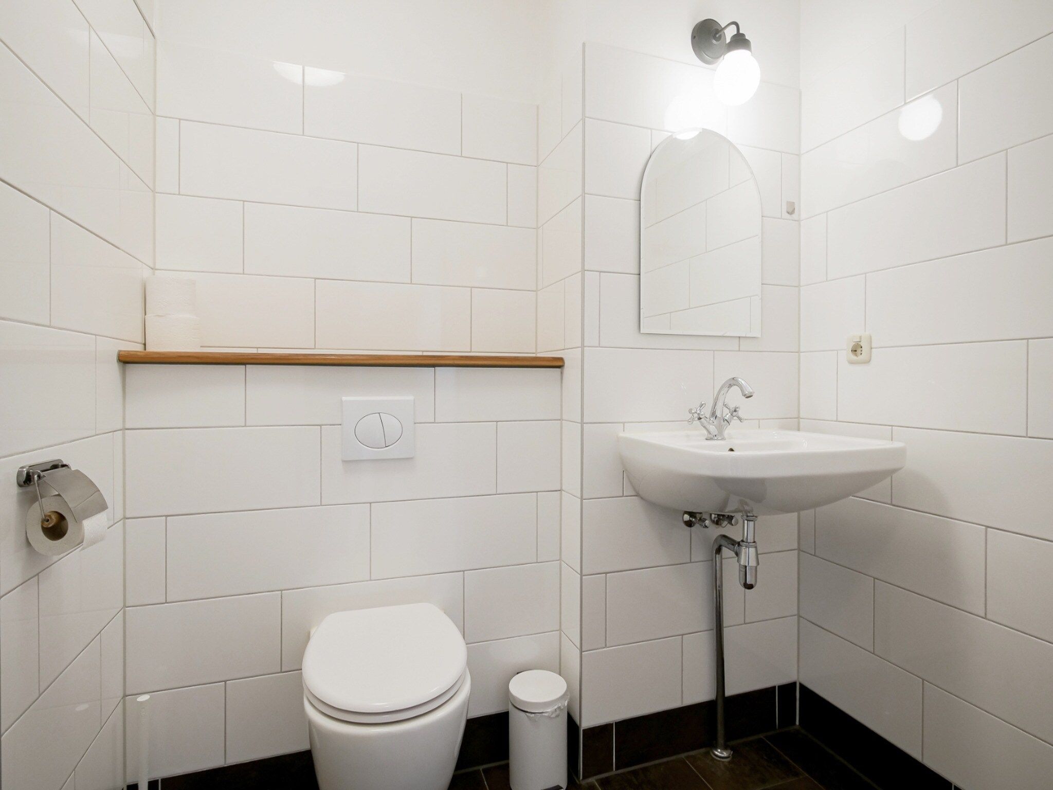 De badkamer van Appartement Dars in Callantsoog