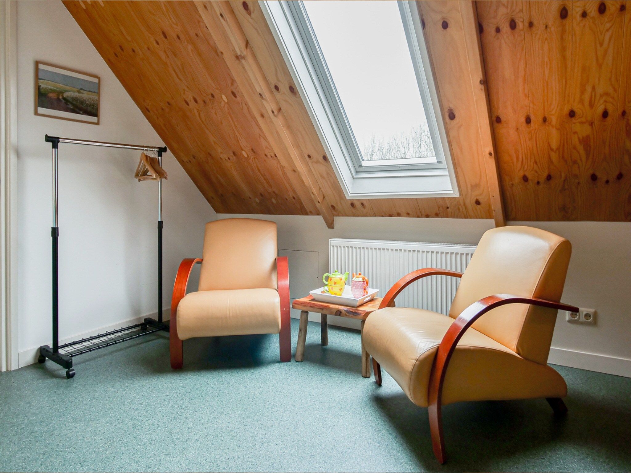 De woonkamer van Appartement Dars in Callantsoog