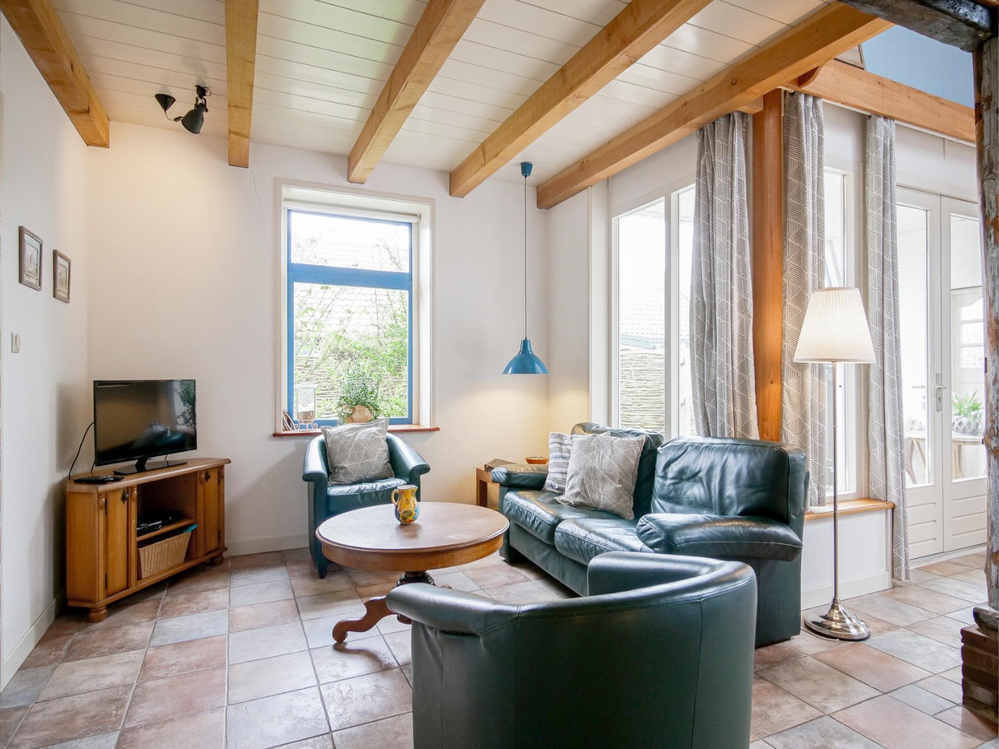 De woonkamer van Appartement Dars in Callantsoog
