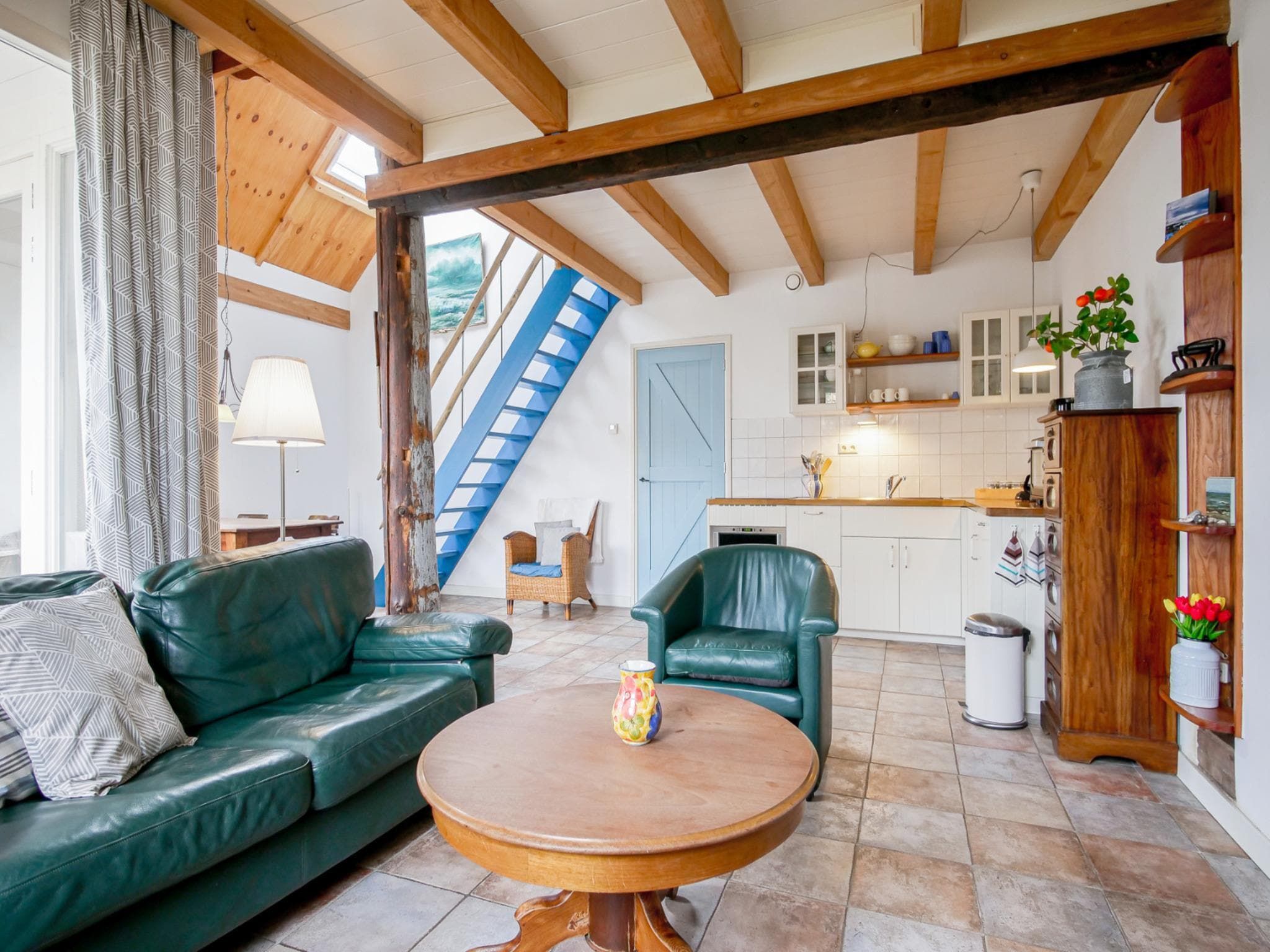 De woonkamer van Appartement Dars in Callantsoog