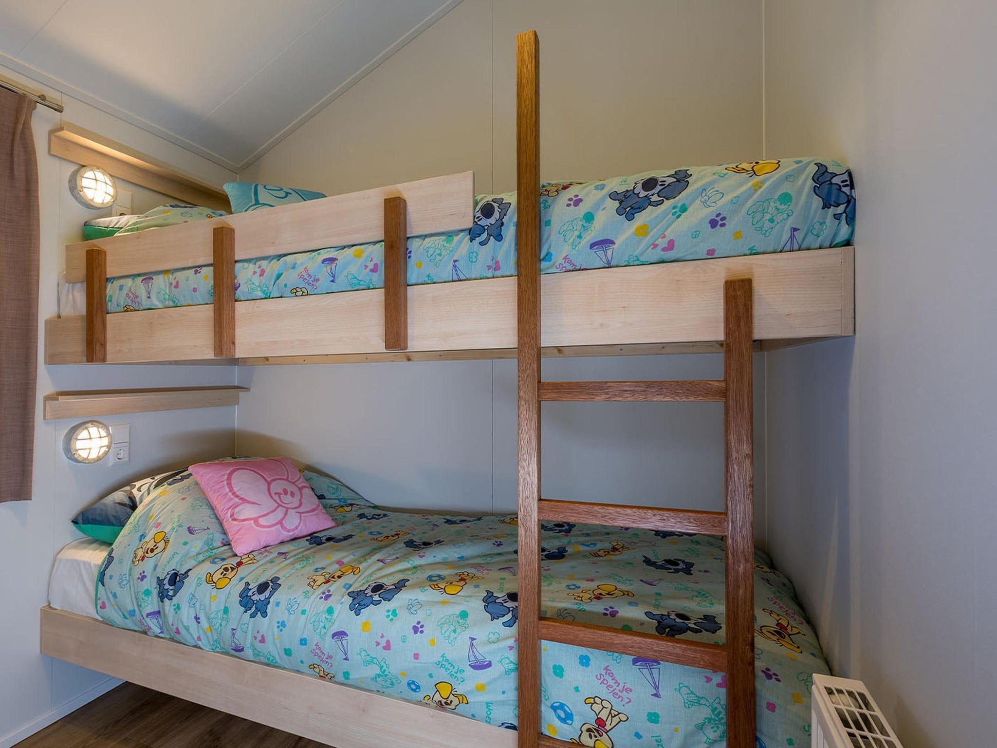 Een slaapkamer van Charlies Duinhuis 6p in Hoogerheide