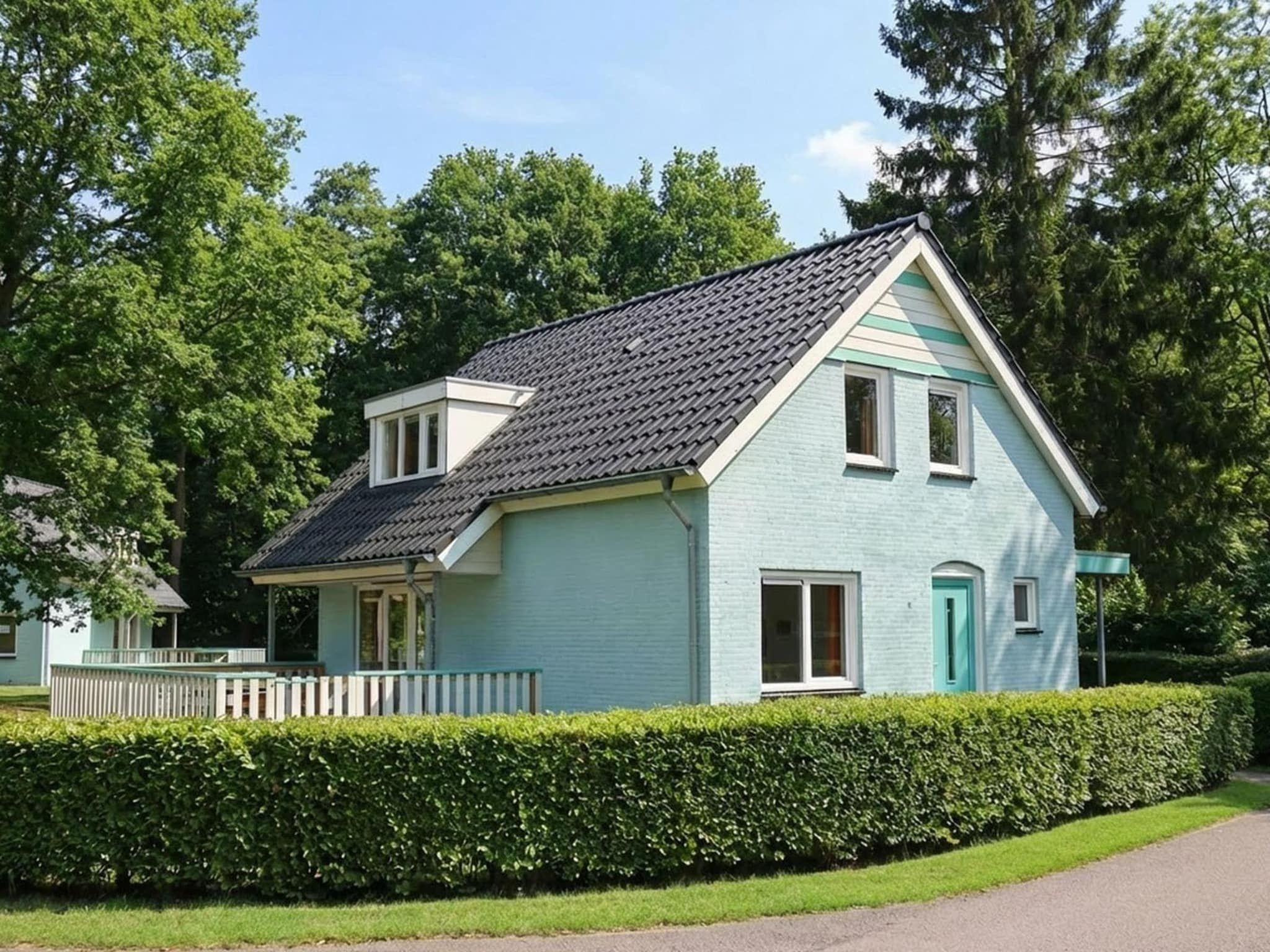 De buitenkant van Woezel & Pip Villa - Mindervaliden 8p in Hoogerheide
