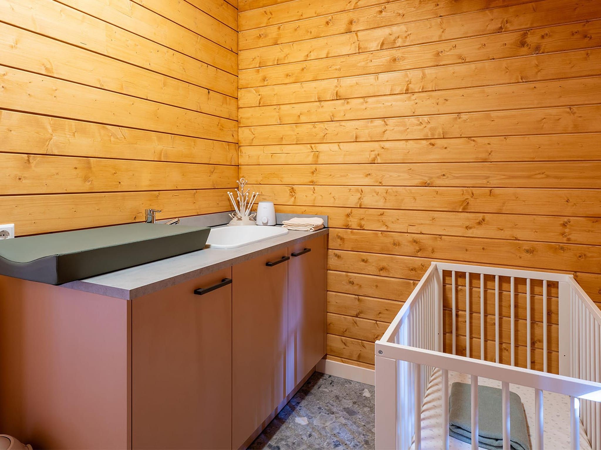 Een slaapkamer van Woezel & Pip Babylodge 6p in Hoogerheide