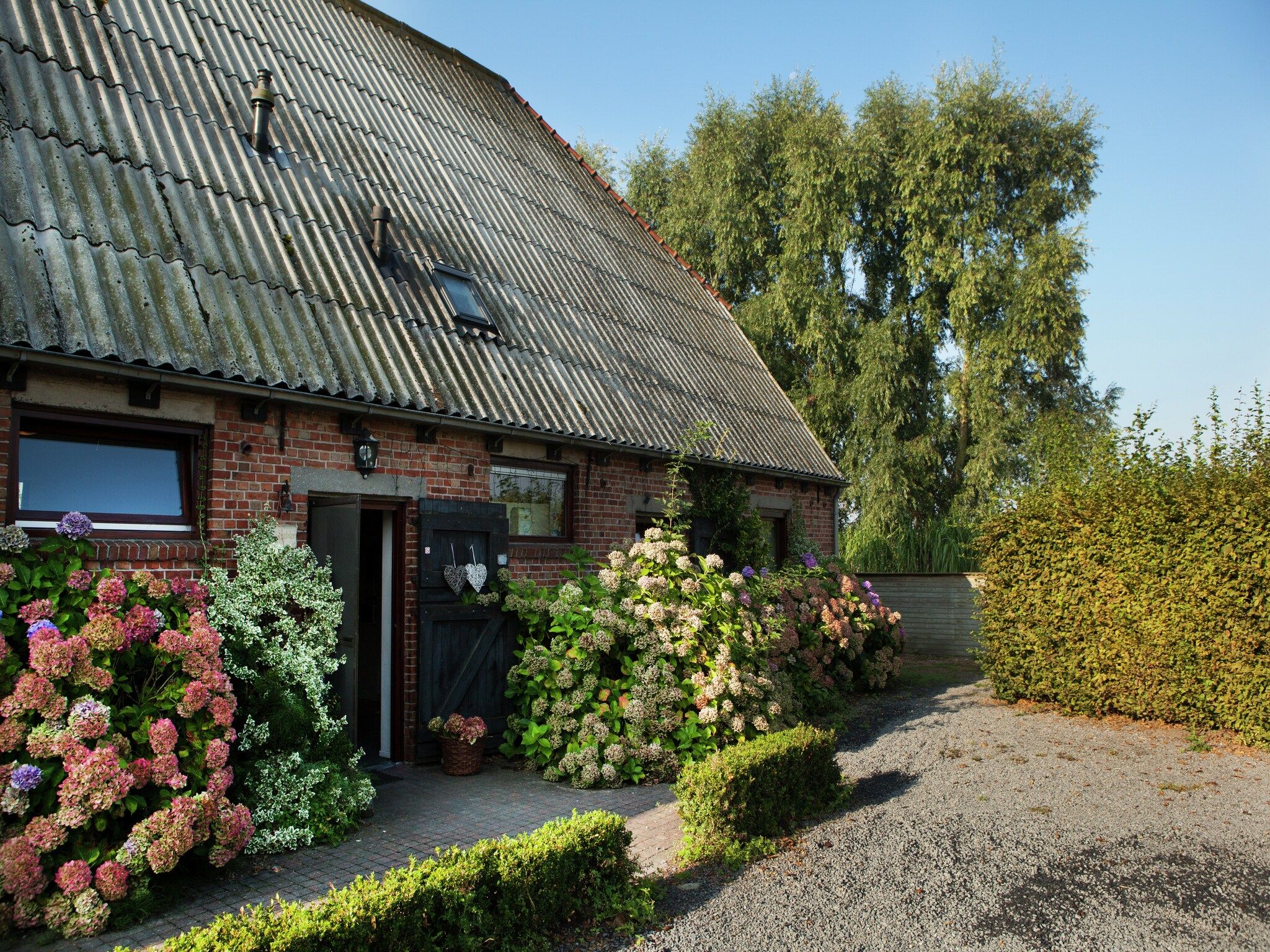 De buitenkant van Appartement De Hooizolder in Eede