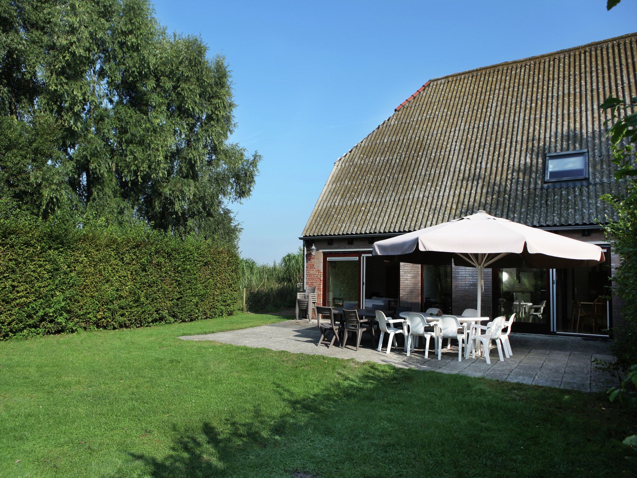 De buitenkant van Appartement De Hooizolder in Eede