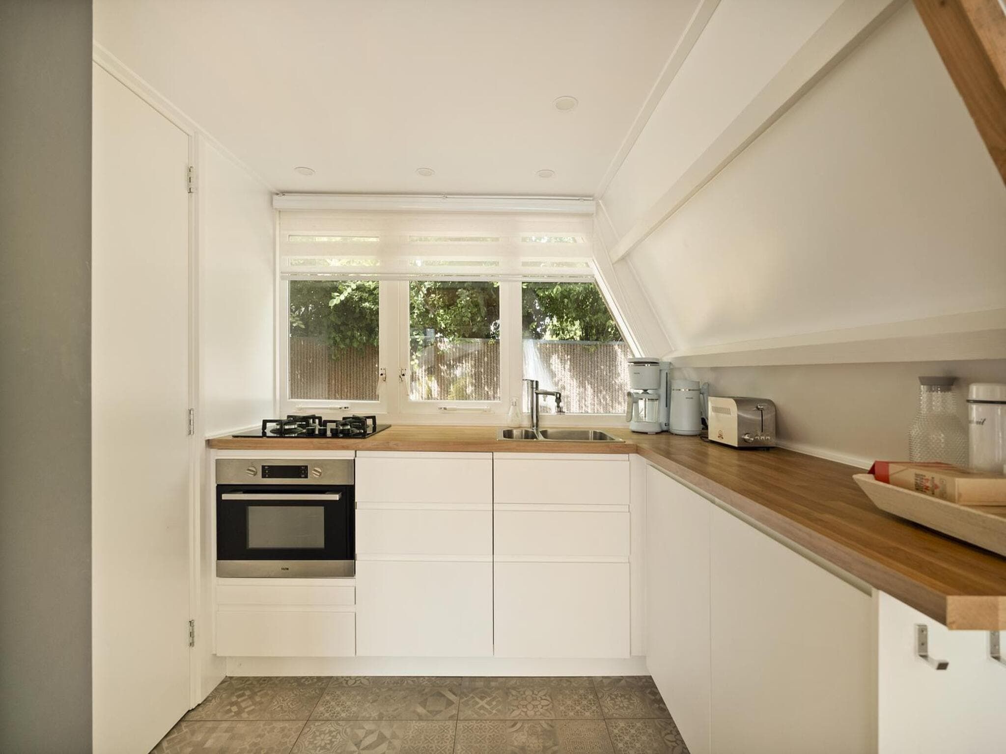 De keuken van Sandepark 37 in Groote Keeten