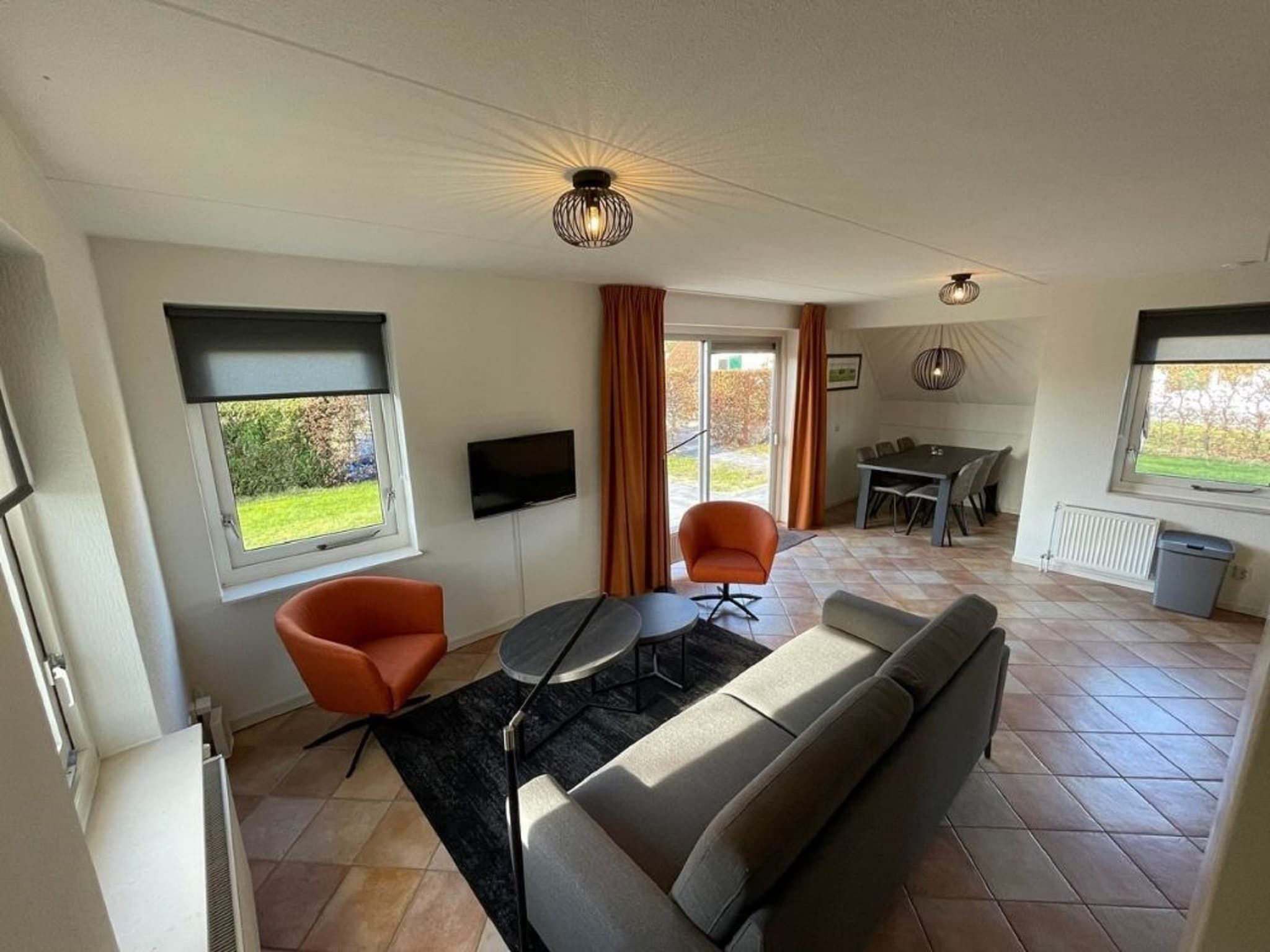 De woonkamer van Landgoed Eysinga State 2 in Sint Nicolaasga