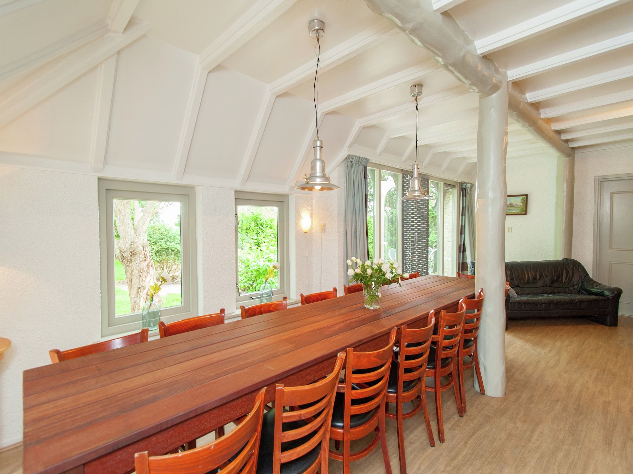 De eetkamer van Haulervaart in Waskemeer