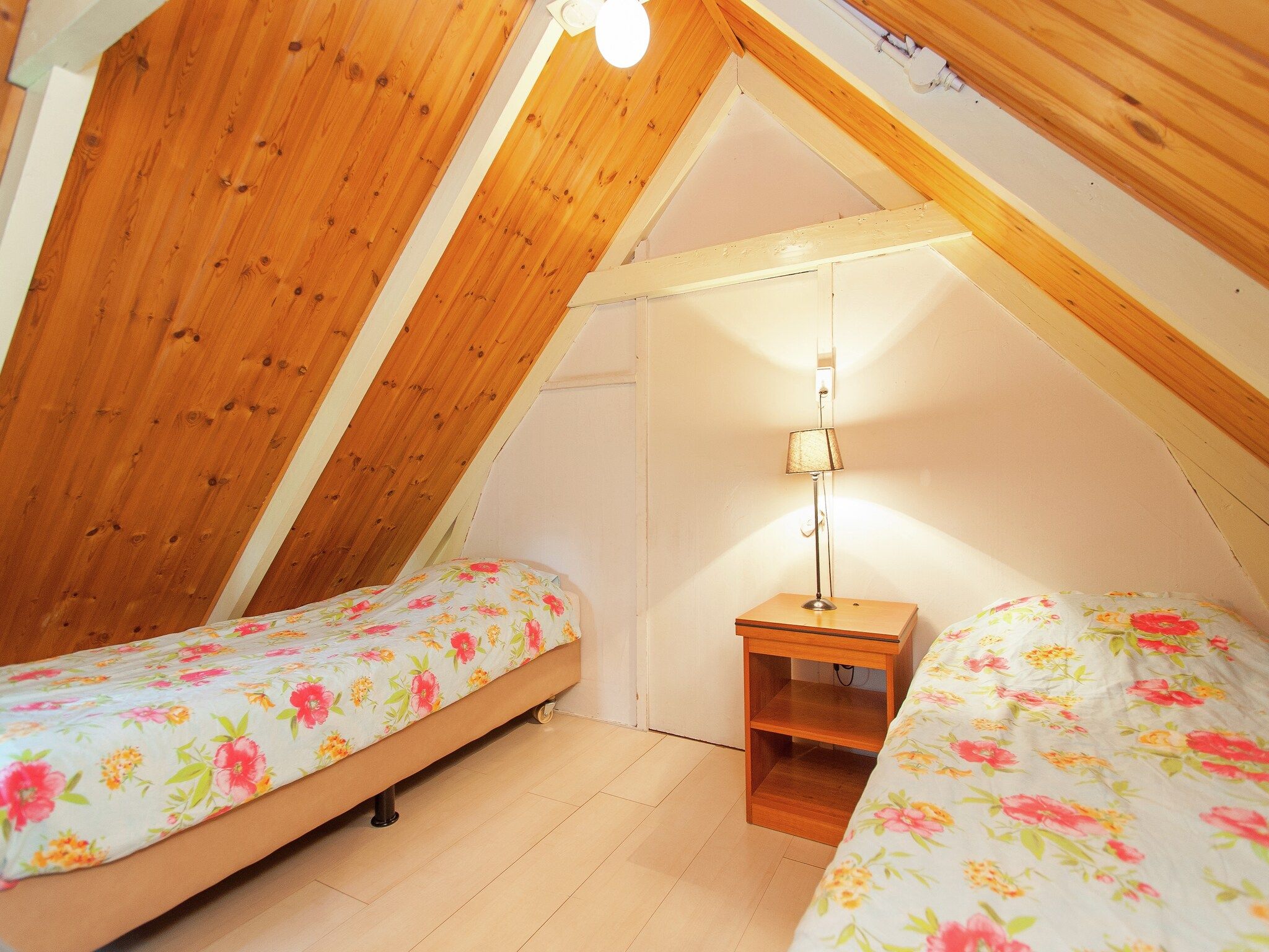 Een slaapkamer van Haulervaart in Waskemeer