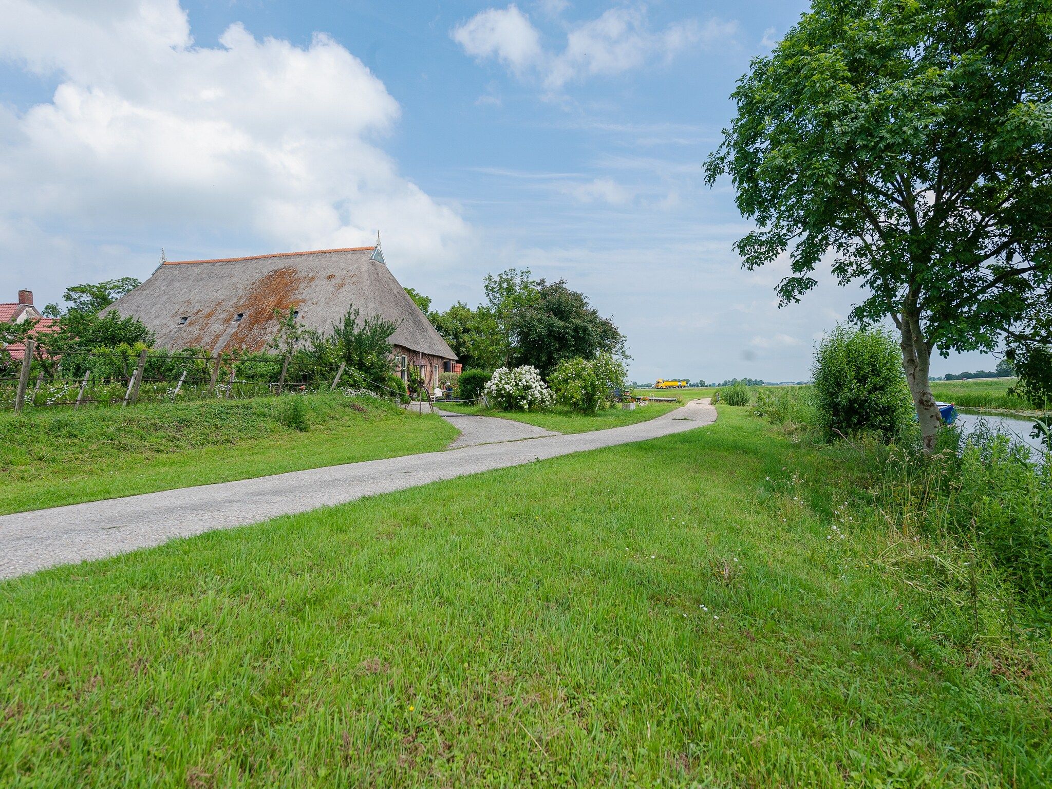 De omgeving van Lauwerspleats in Burum