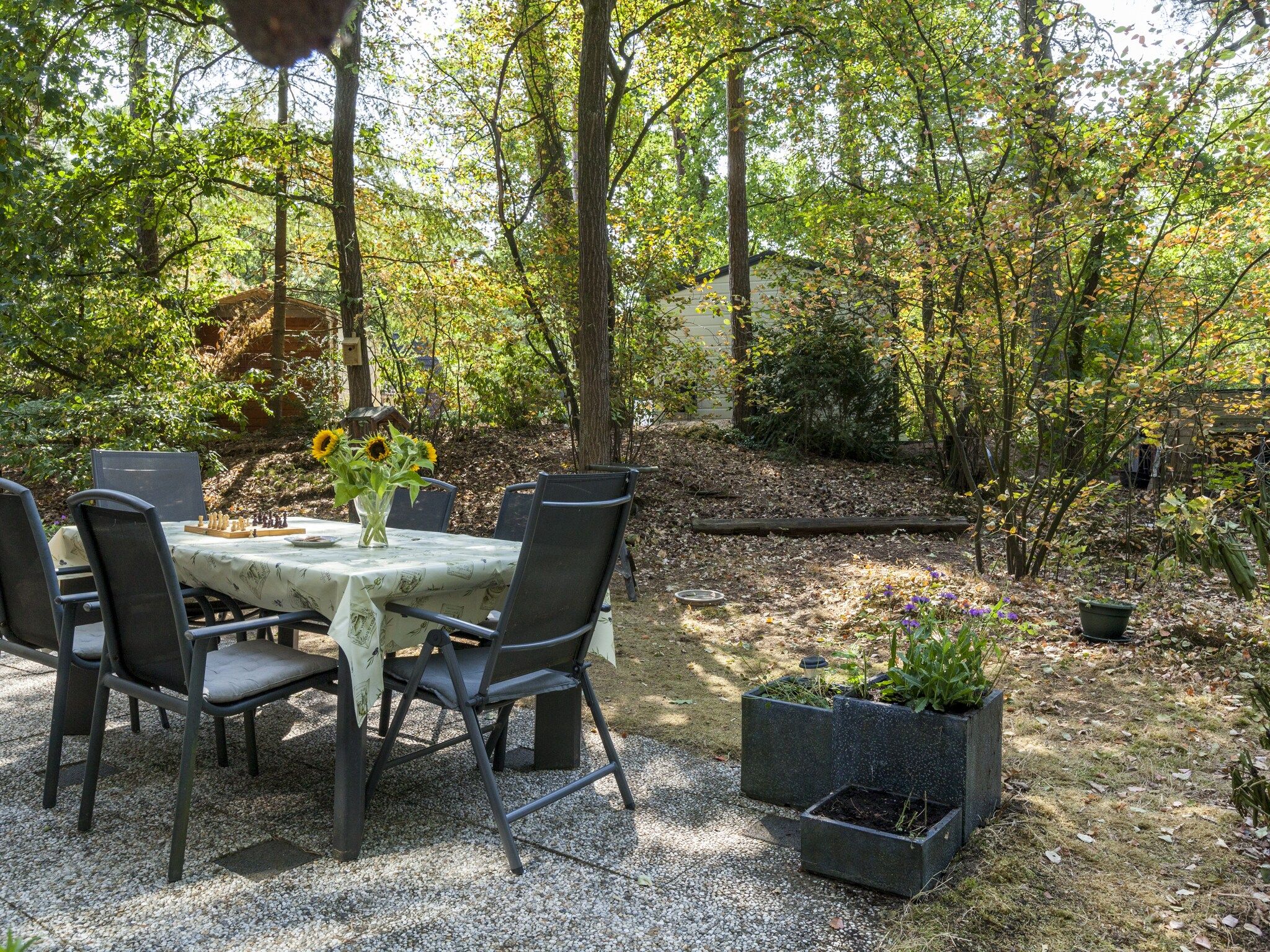 De tuin van Kleine Vos in Nunspeet