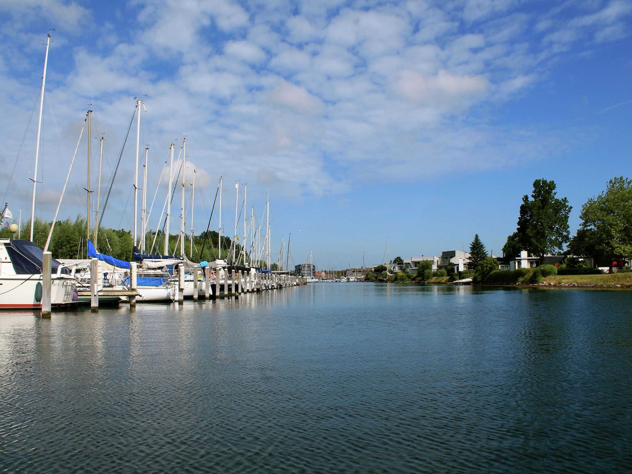 Parkfaciliteiten bij Villapark de Paardekreek 6 in Kortgene