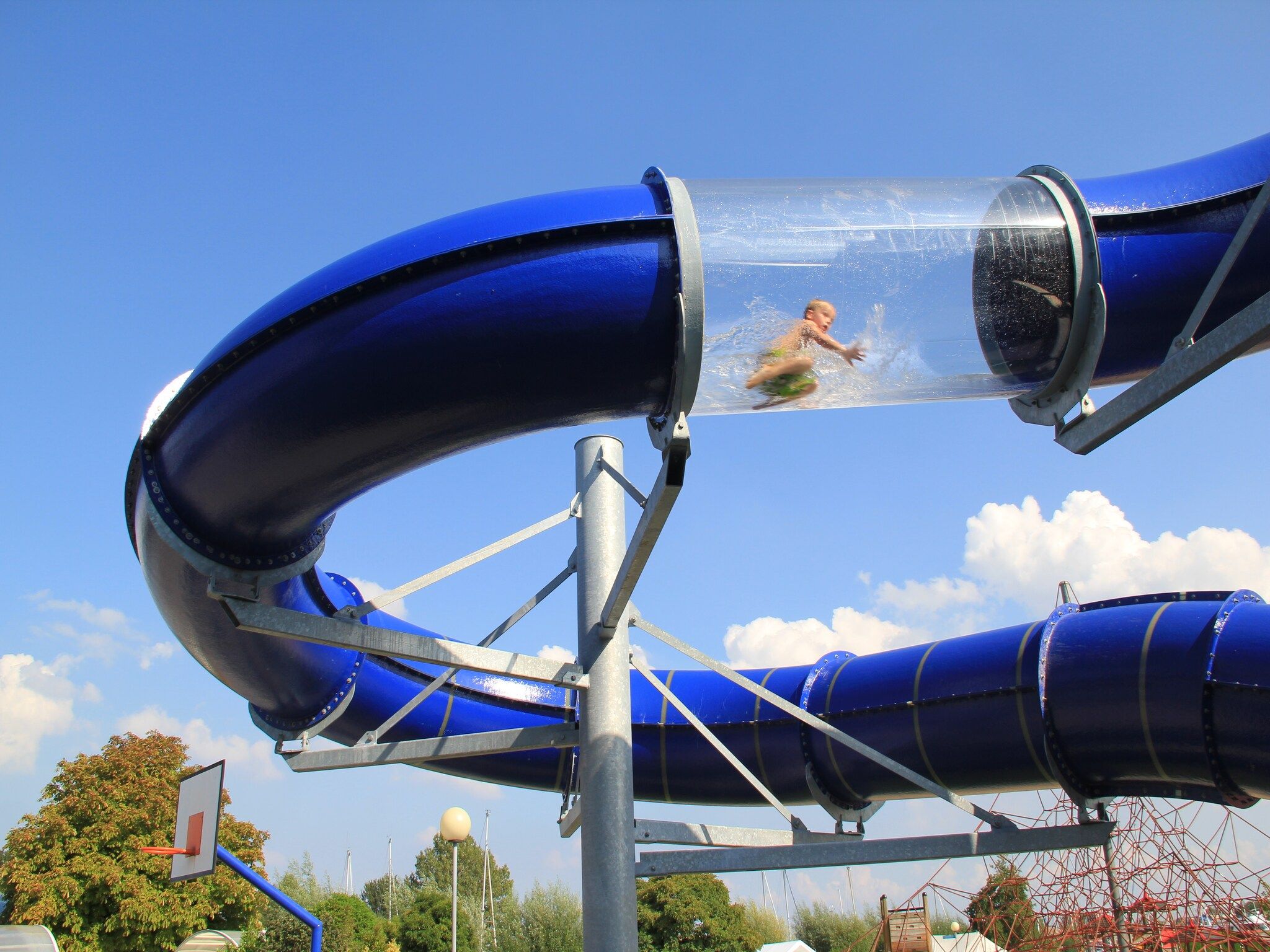 Parkfaciliteiten bij Villapark de Paardekreek 6 in Kortgene