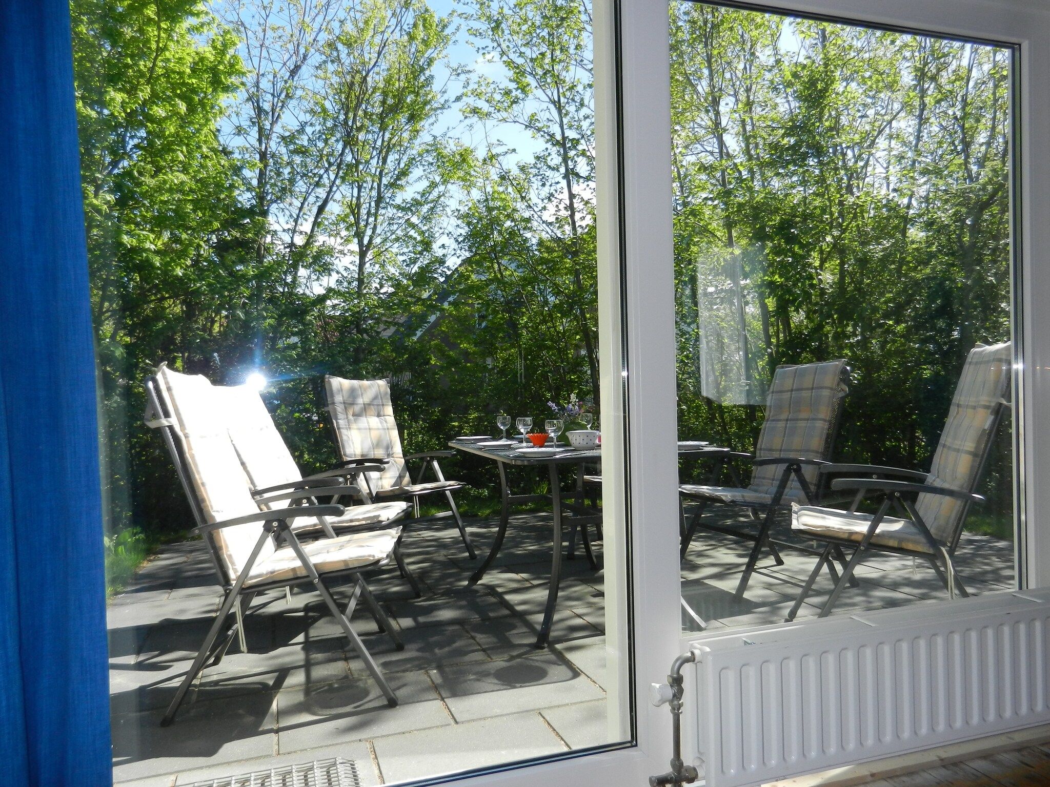 Het terras van Skries in Nes Ameland