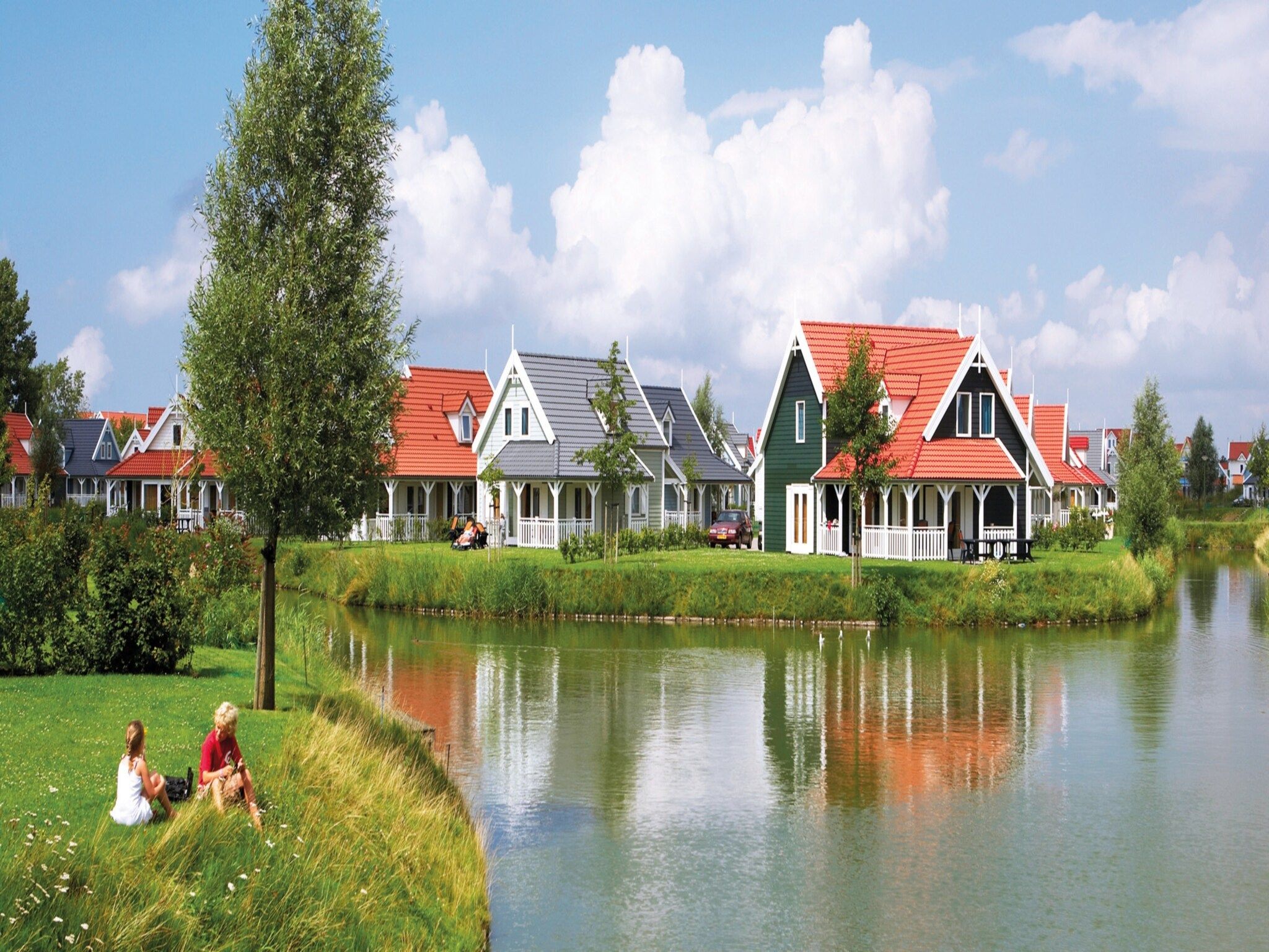 De buitenkant van Aquadelta 18 in Bruinisse