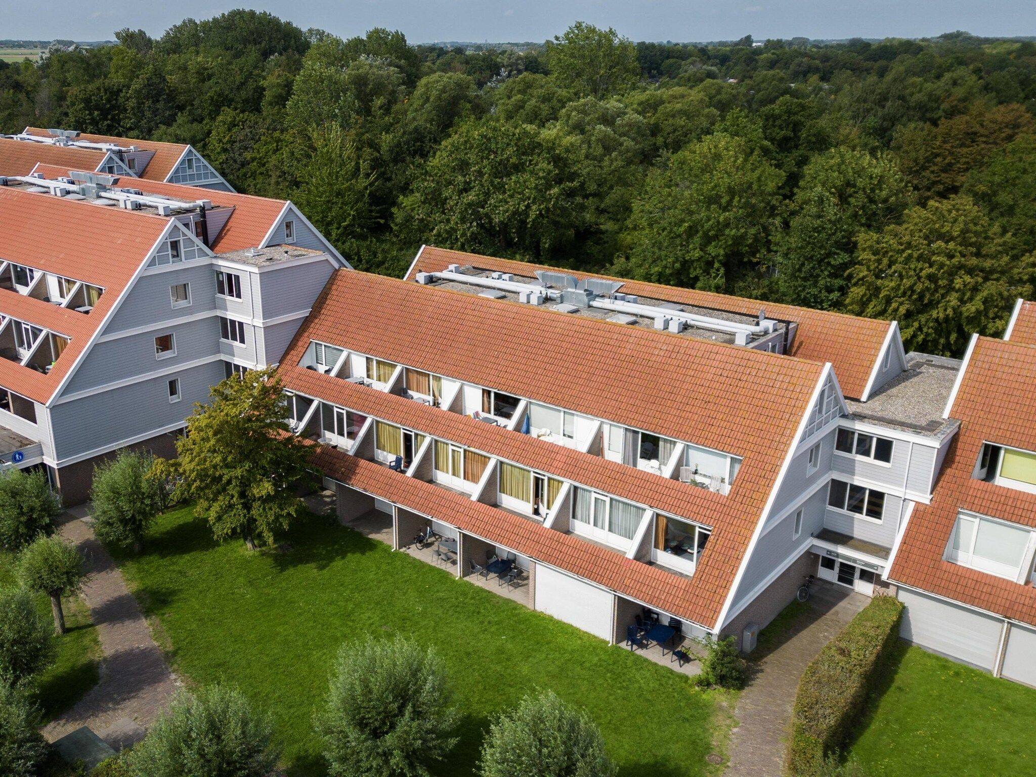 De buitenkant van Aquadelta 22 in Bruinisse