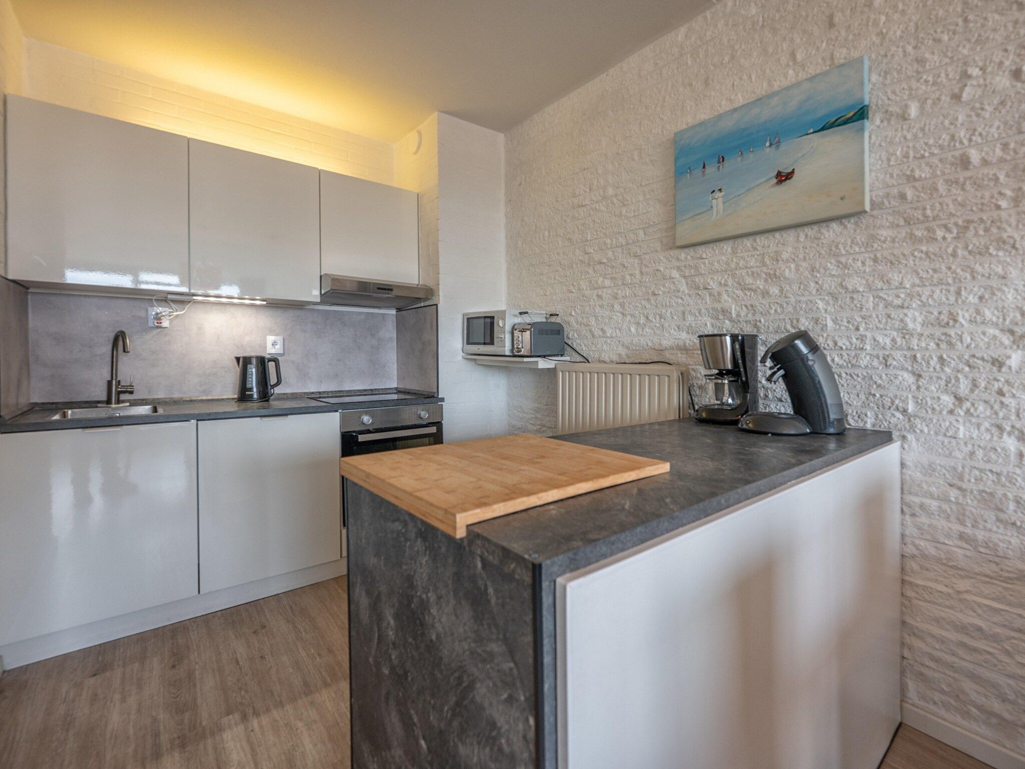 De keuken van Aquadelta 22 in Bruinisse
