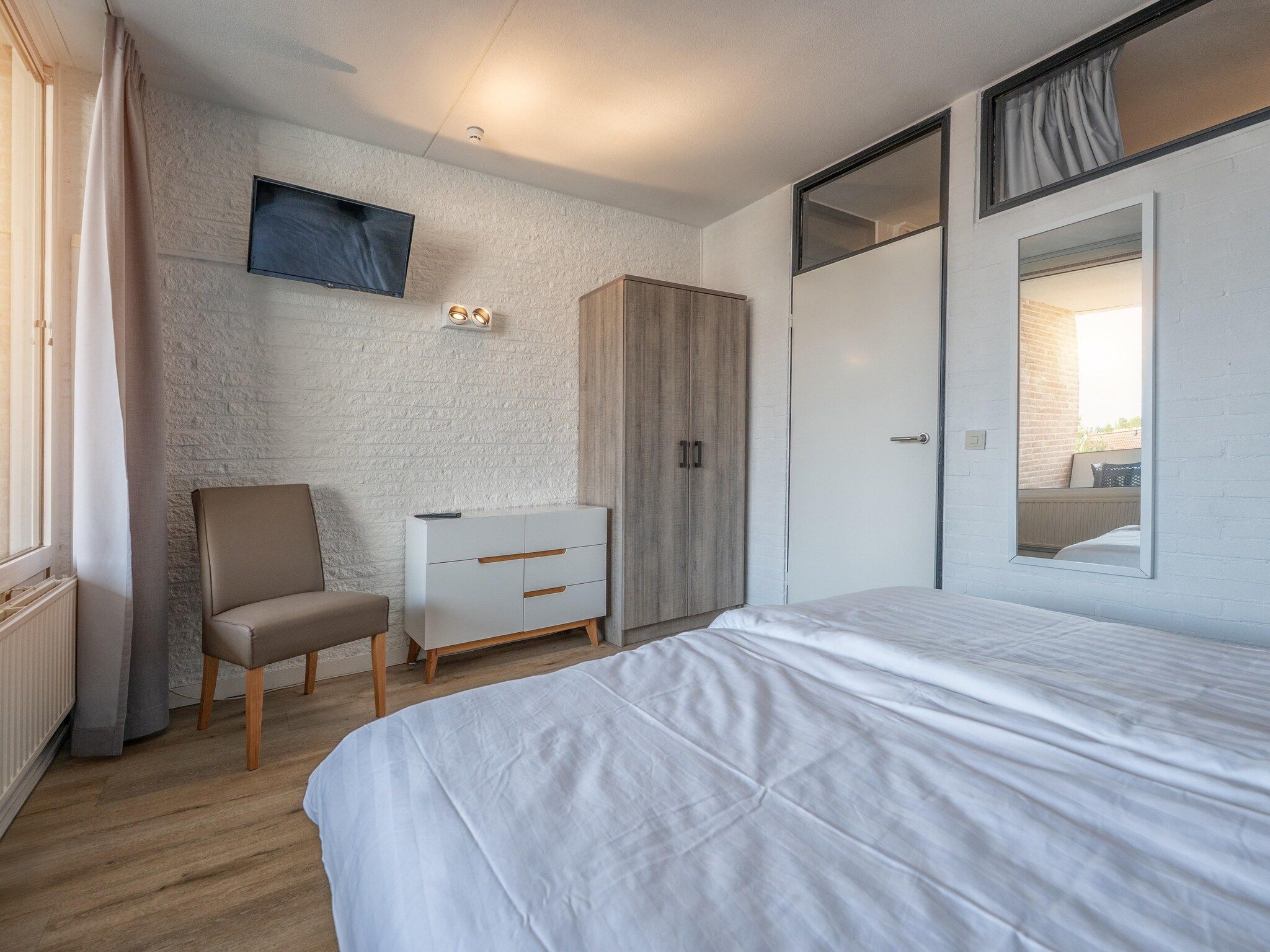 Een slaapkamer van Aquadelta 22 in Bruinisse