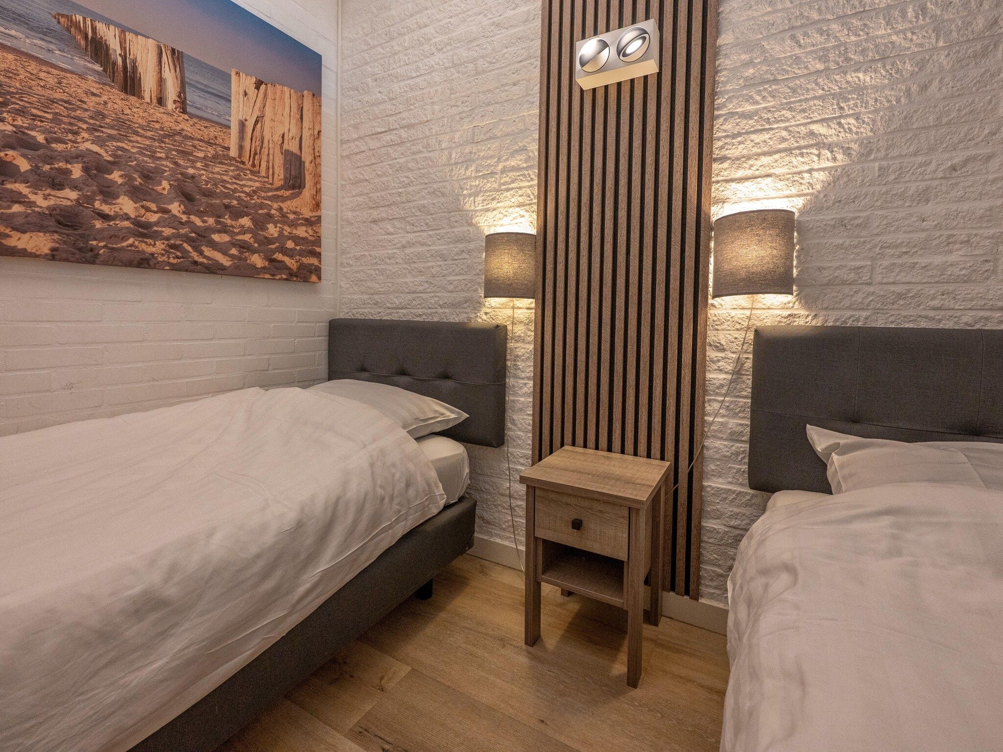 Een slaapkamer van Aquadelta 22 in Bruinisse