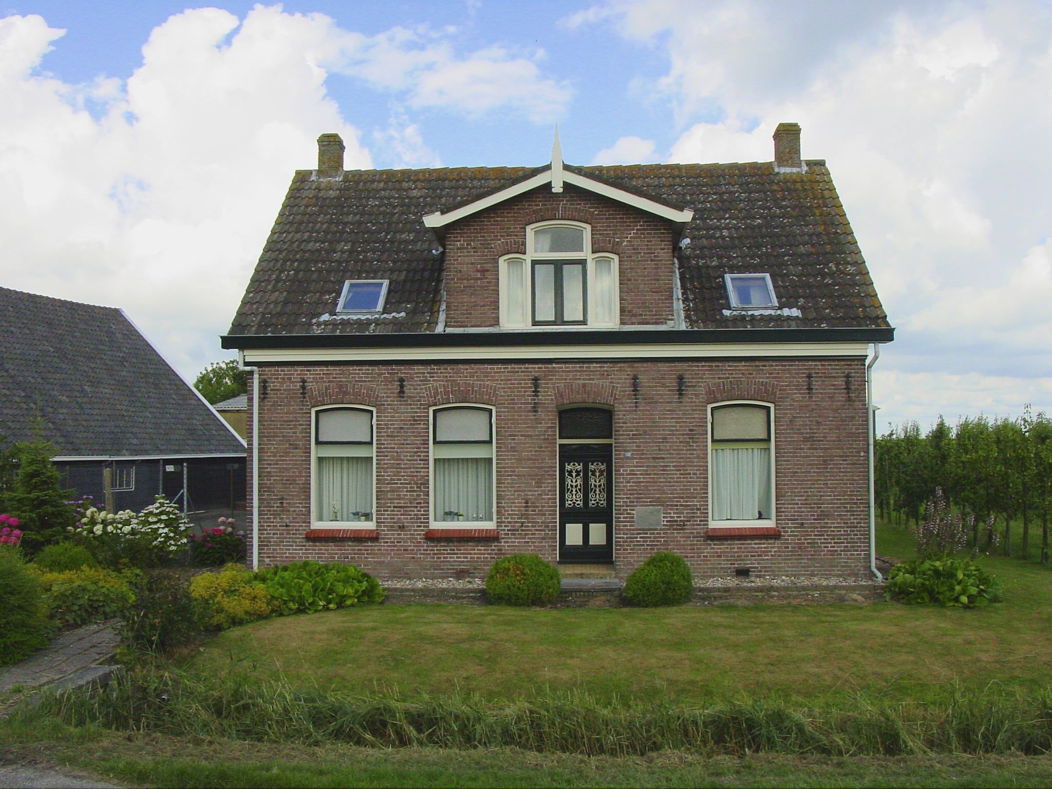 De buitenkant van Licykreken in Wemeldinge