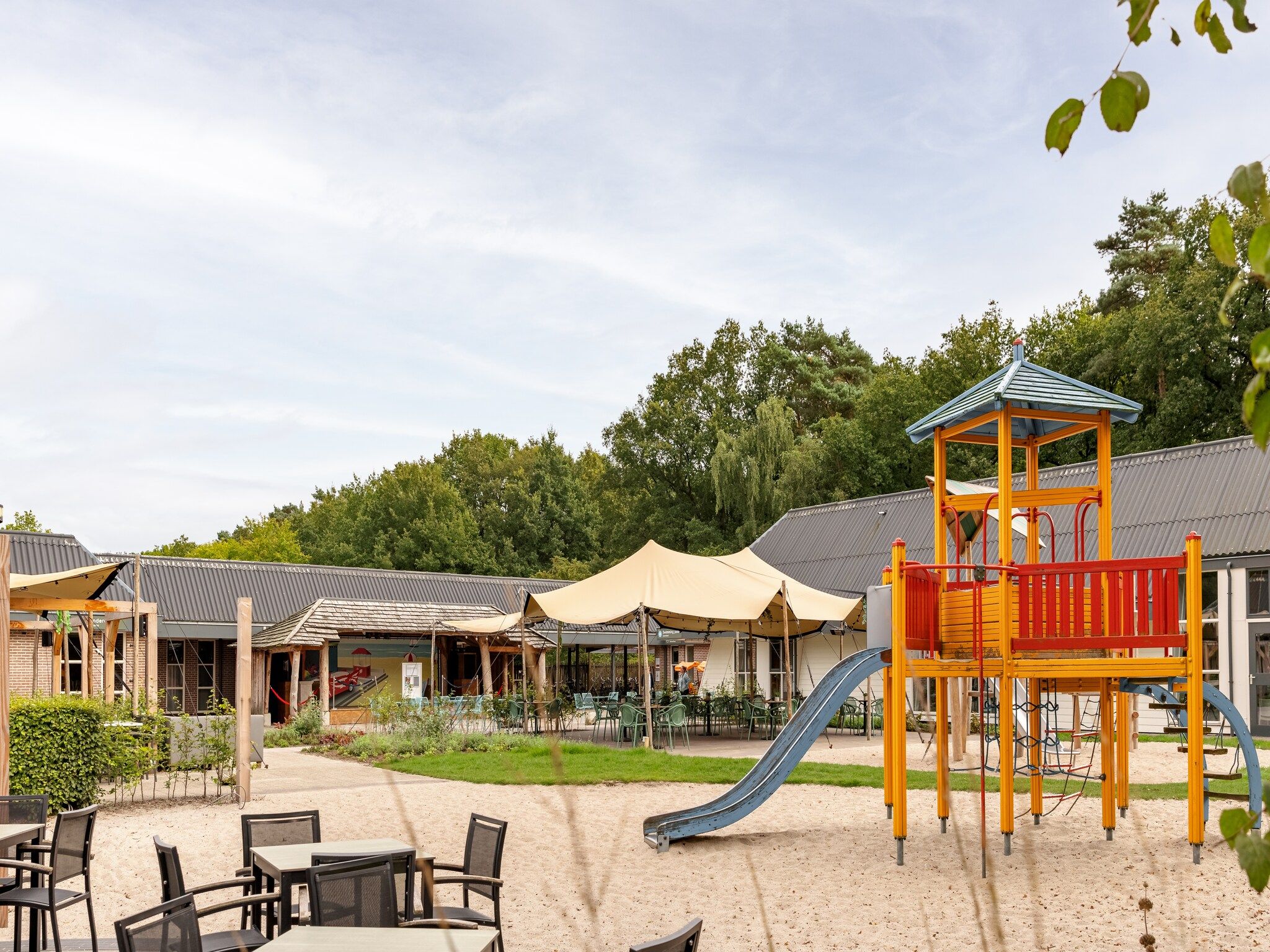 Parkfaciliteiten bij Bospark Lunsbergen 5 in Borger