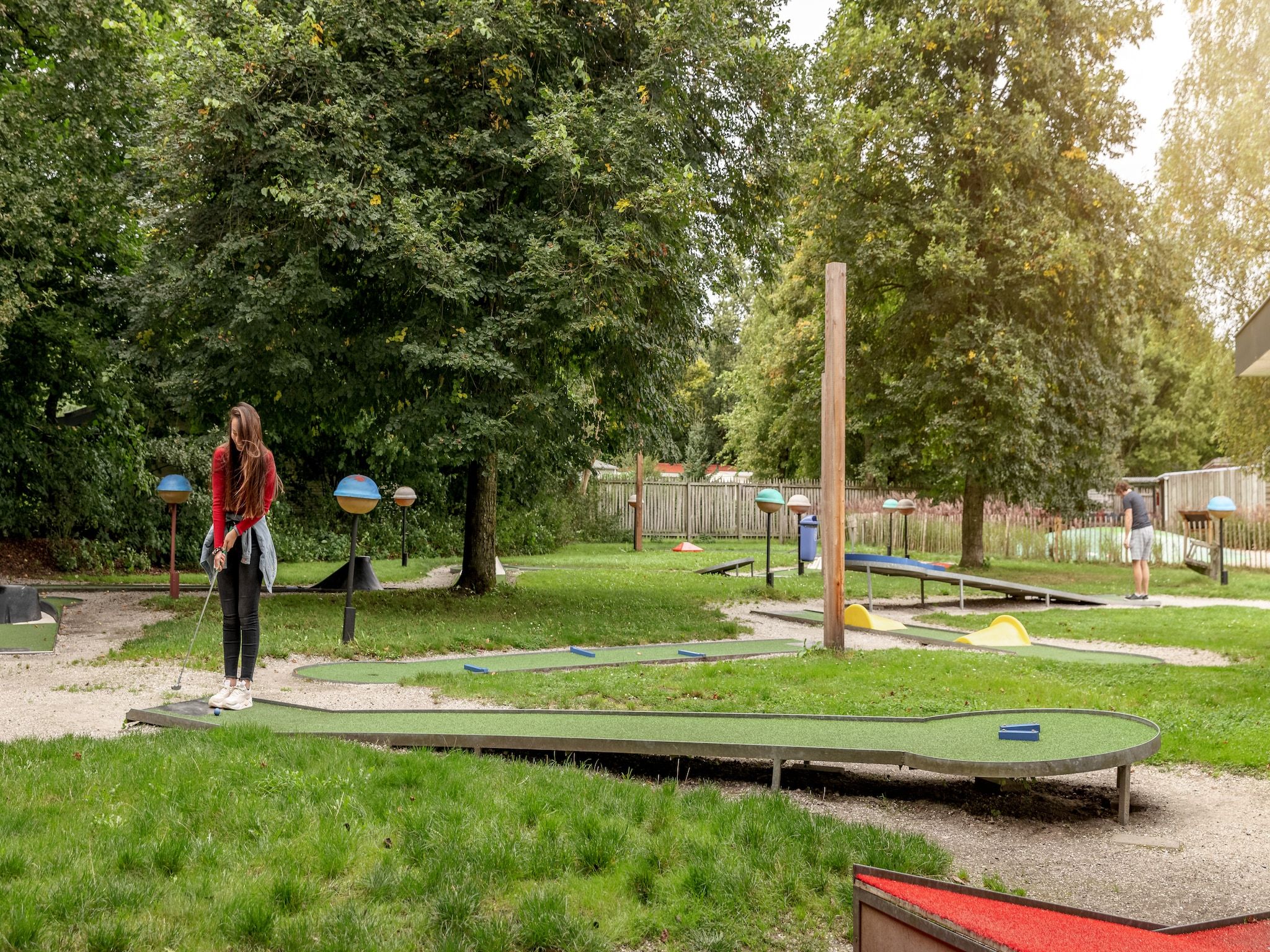 Parkfaciliteiten bij Bospark Lunsbergen 5 in Borger