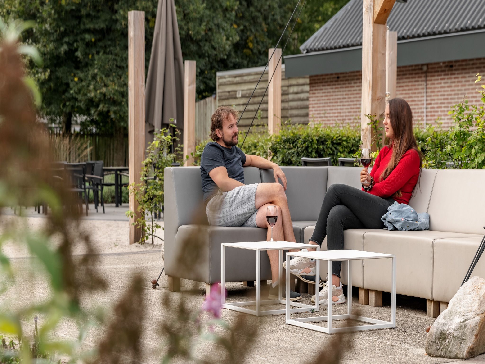 Parkfaciliteiten bij Bospark Lunsbergen 6 in Borger