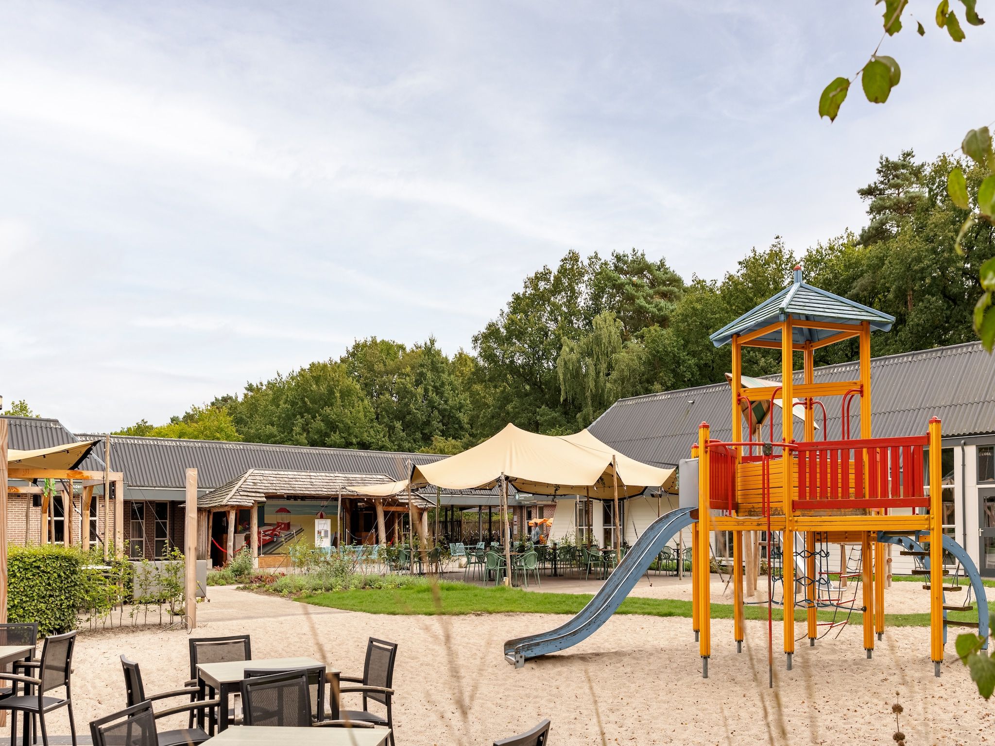 Parkfaciliteiten bij Bospark Lunsbergen 6 in Borger