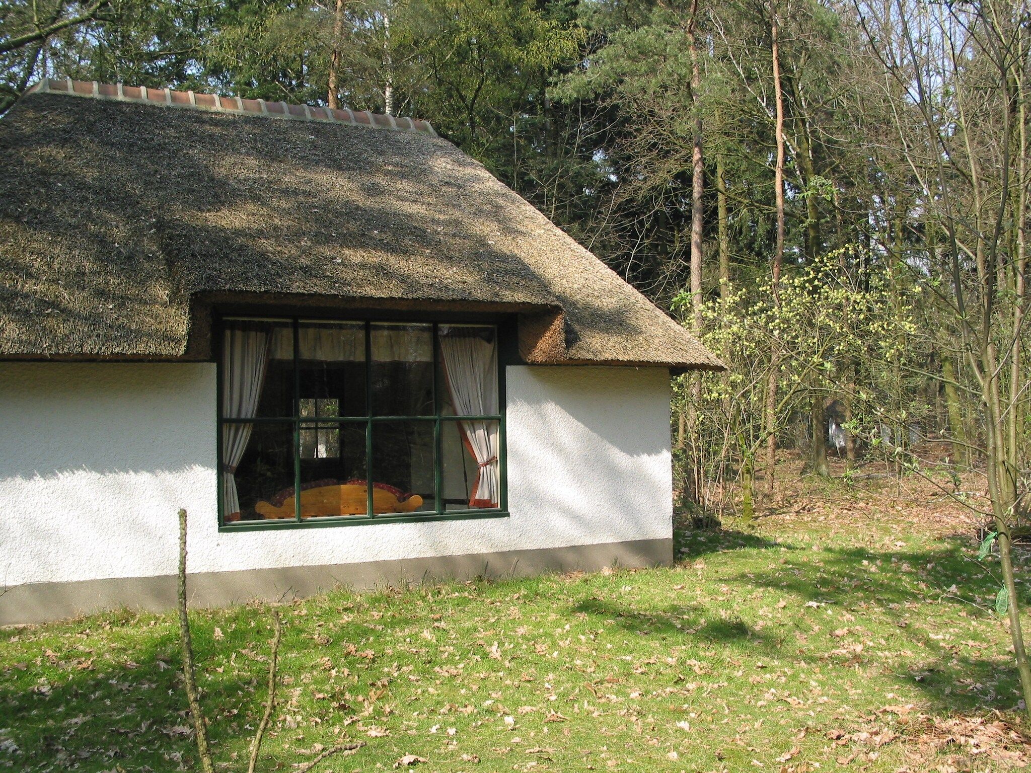 De buitenkant van Vakantiepark Herperduin 4 in Herpen