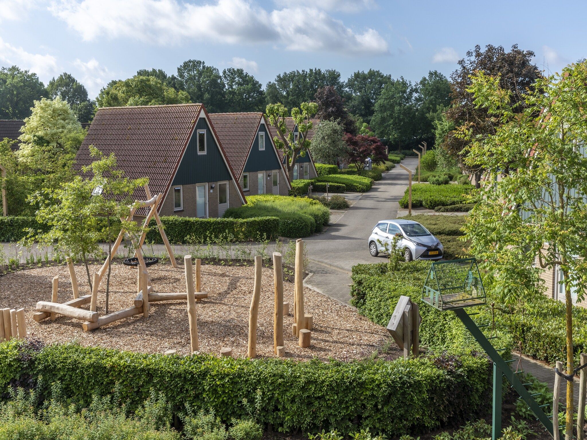 Parkfaciliteiten bij Vakantie bij Meeussen - Molendal 1 in Plasmolen