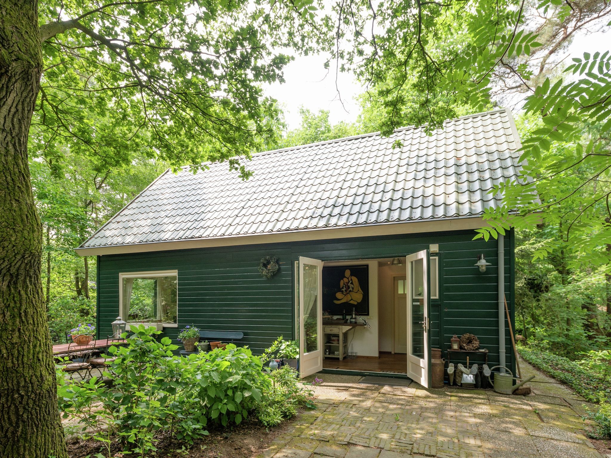 De buitenkant van Boshuis in Dalfsen