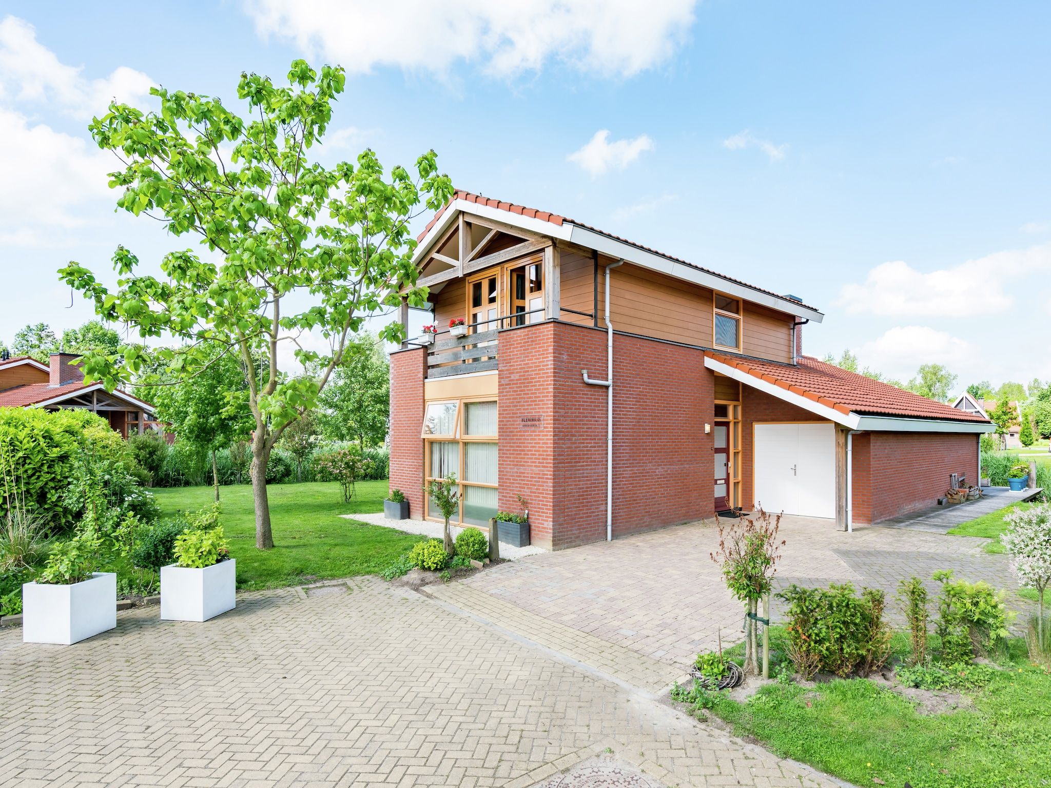 De buitenkant van Flevohuis in Biddinghuizen