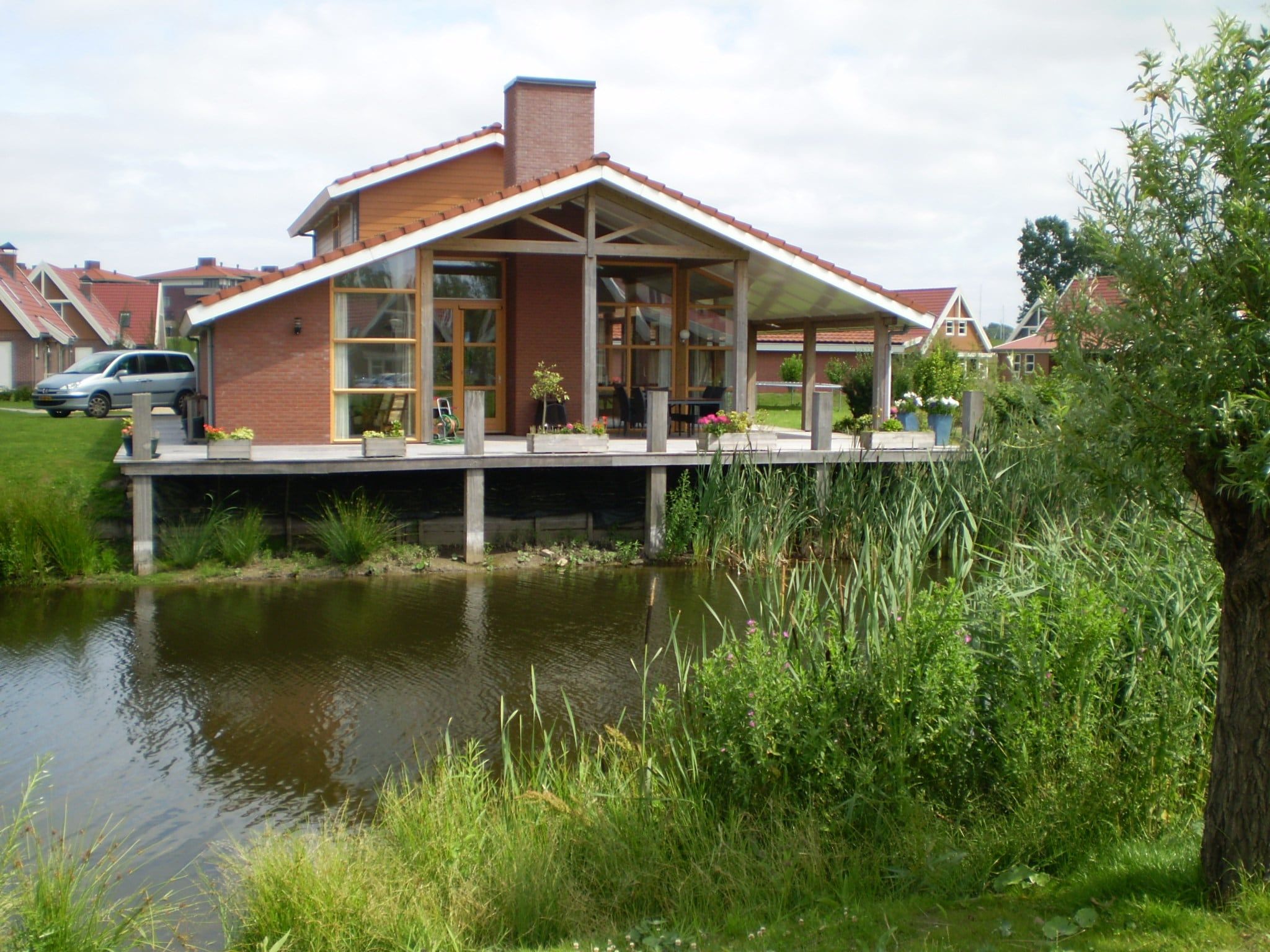 De buitenkant van Flevohuis in Biddinghuizen
