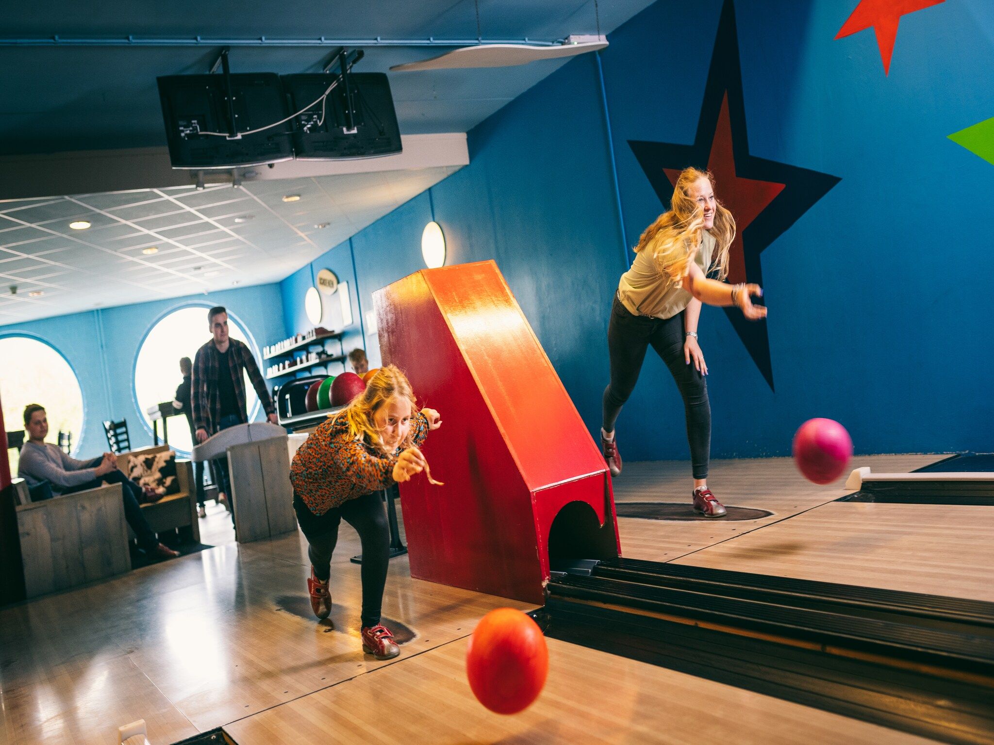 Parkfaciliteiten bij Vakantiepark Hunzedal 6 in Borger