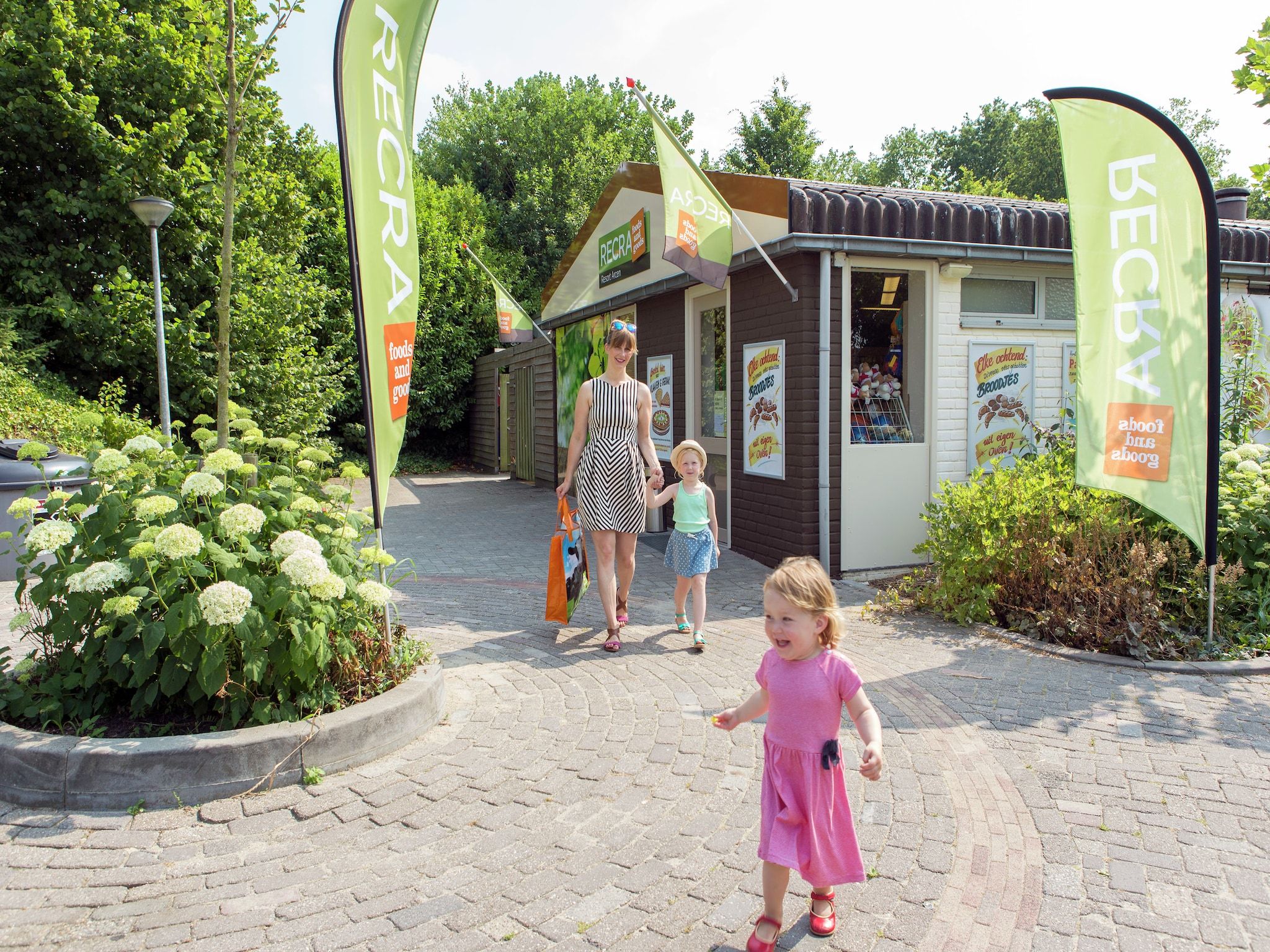 Parkfaciliteiten bij Resort Arcen 6 in Arcen