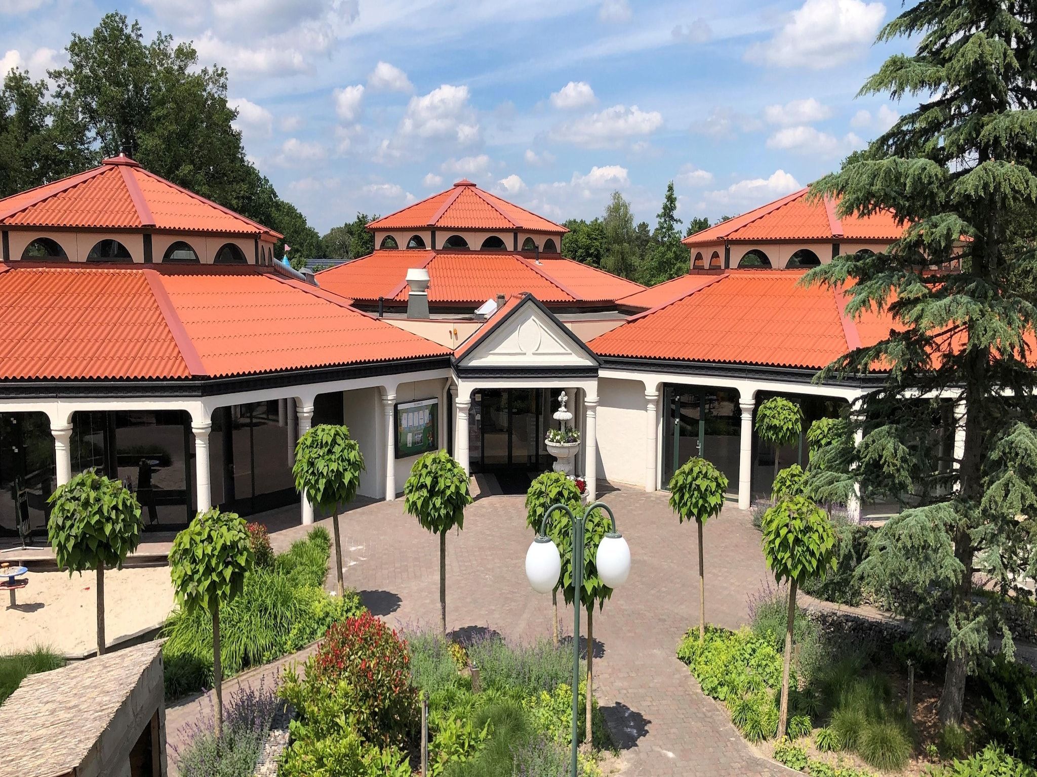 Parkfaciliteiten bij Resort Arcen 6 in Arcen