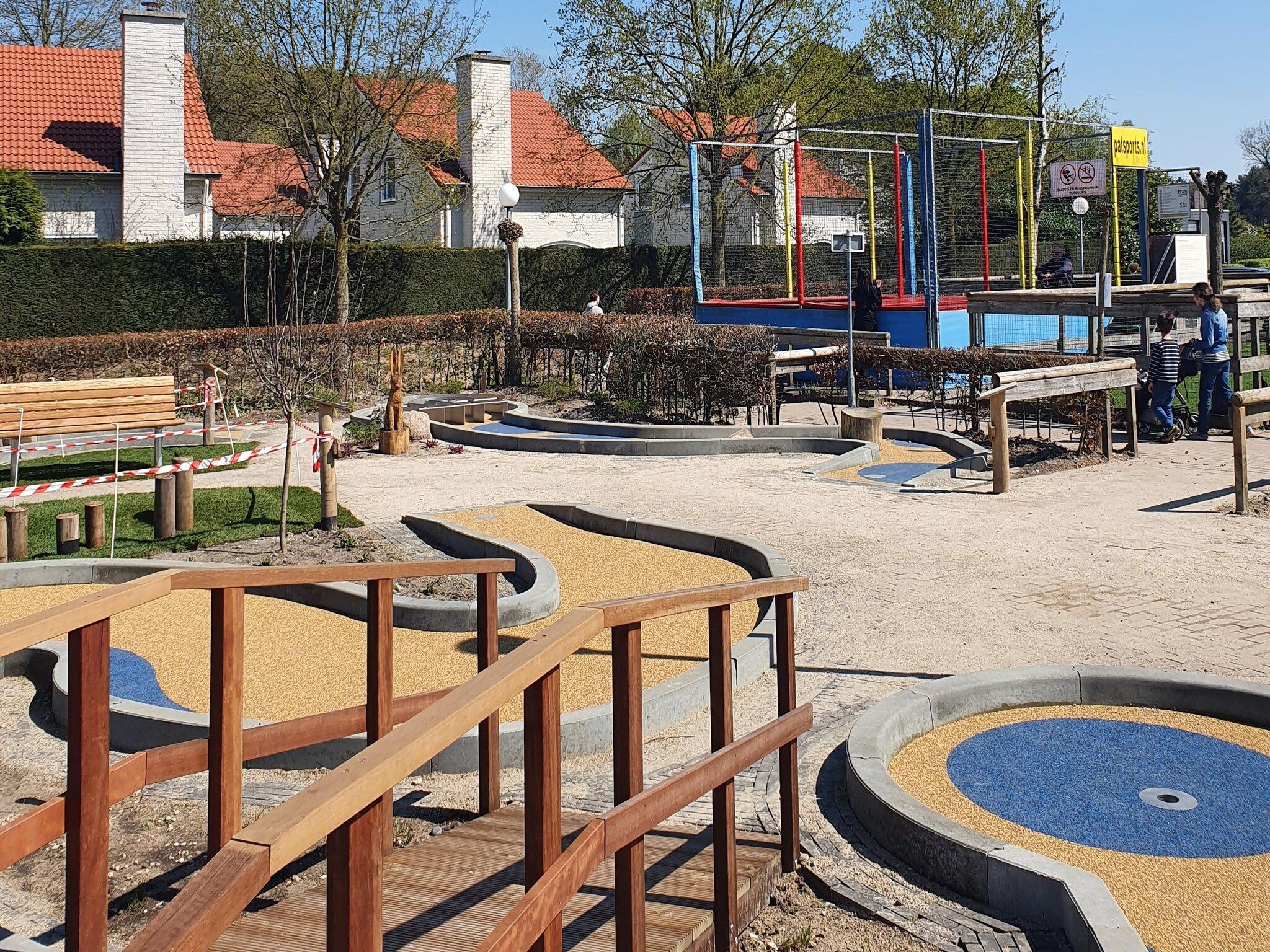 Parkfaciliteiten bij Resort Arcen 6 in Arcen