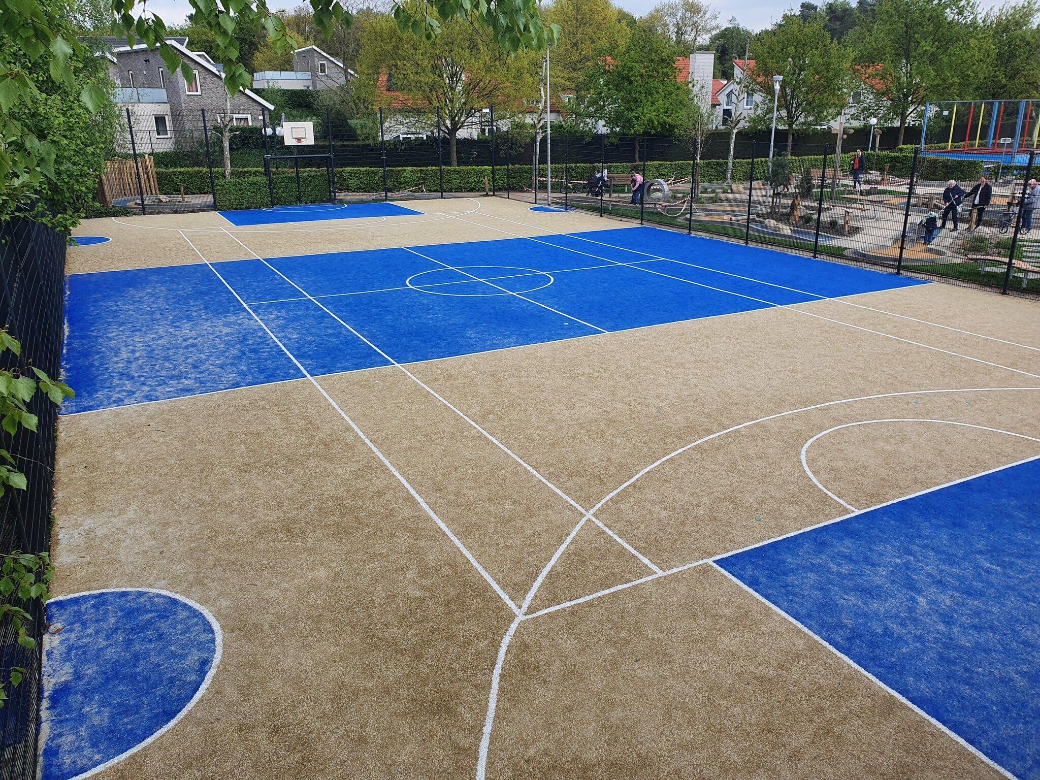 Parkfaciliteiten bij Resort Arcen 6 in Arcen