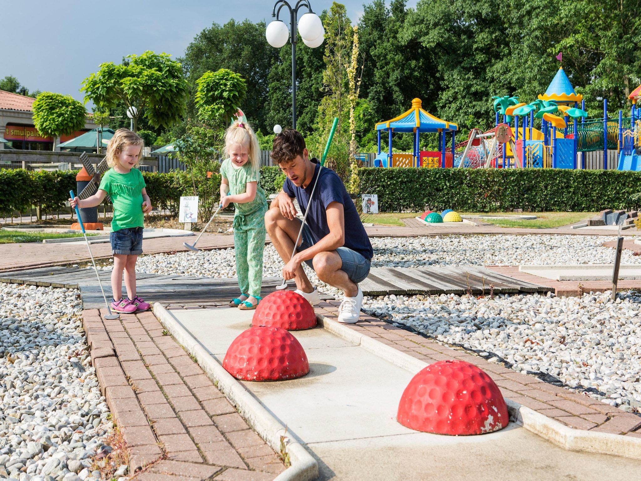 Parkfaciliteiten bij Resort Arcen 6 in Arcen