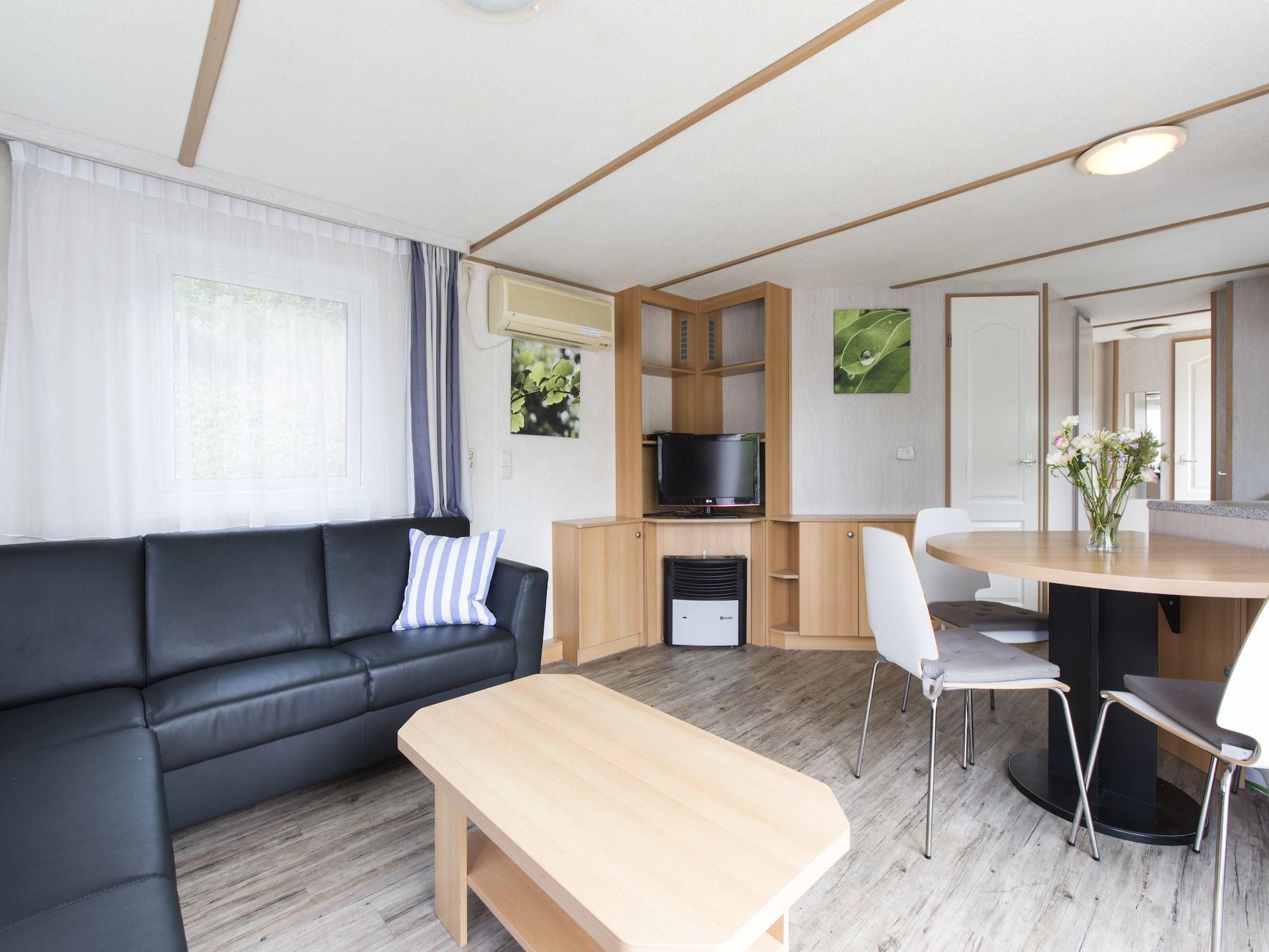De woonkamer van Resort Arcen 15 in Arcen