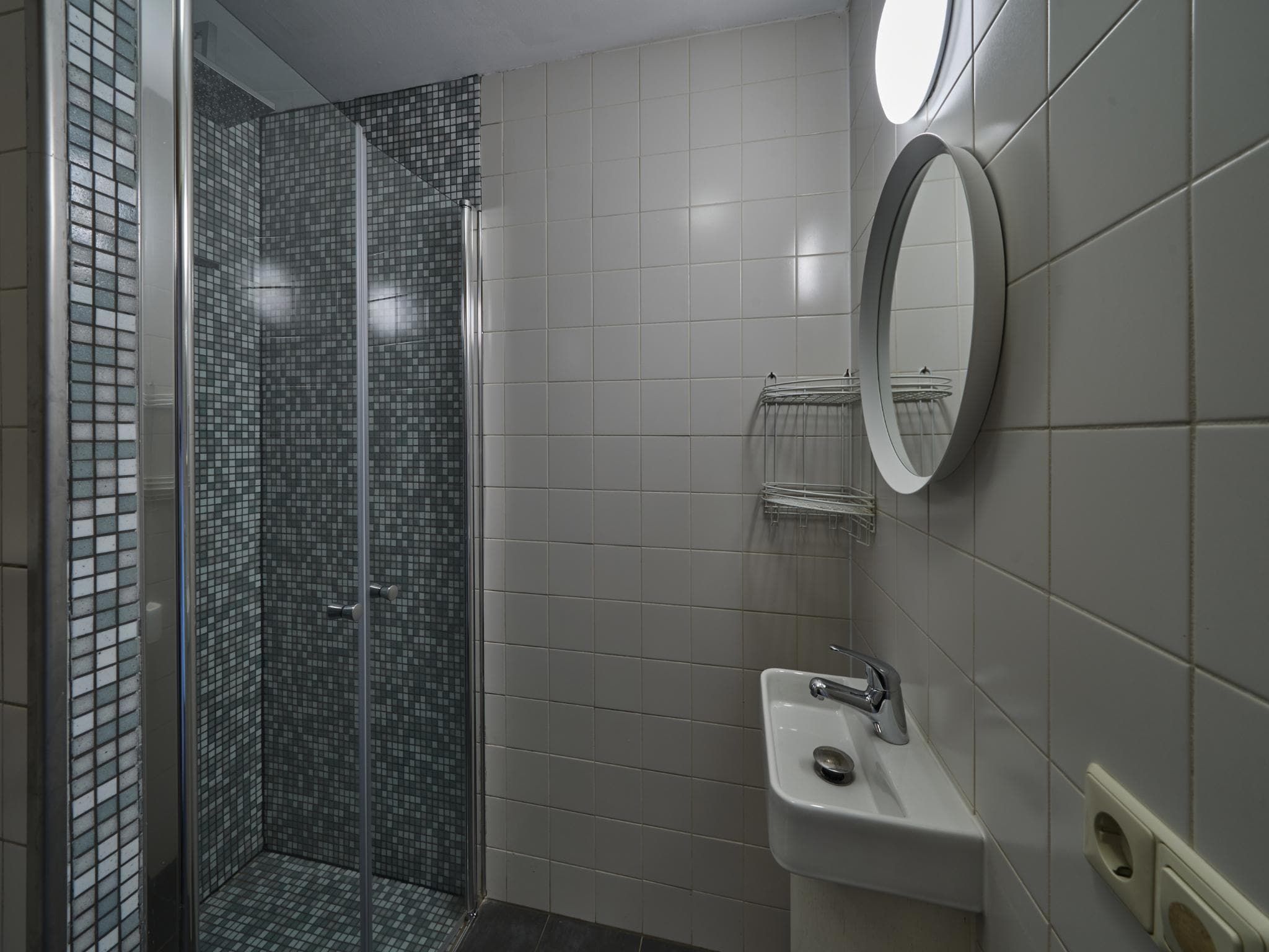 De badkamer van Meschermolen 9 in Mesch-Eijsden
