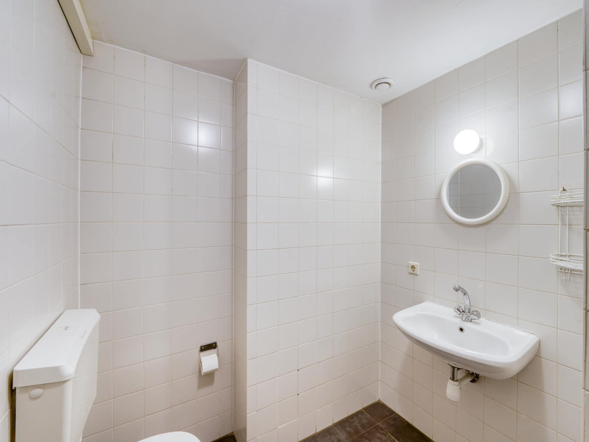 De badkamer van Meschermolen 6 in Mesch-Eijsden