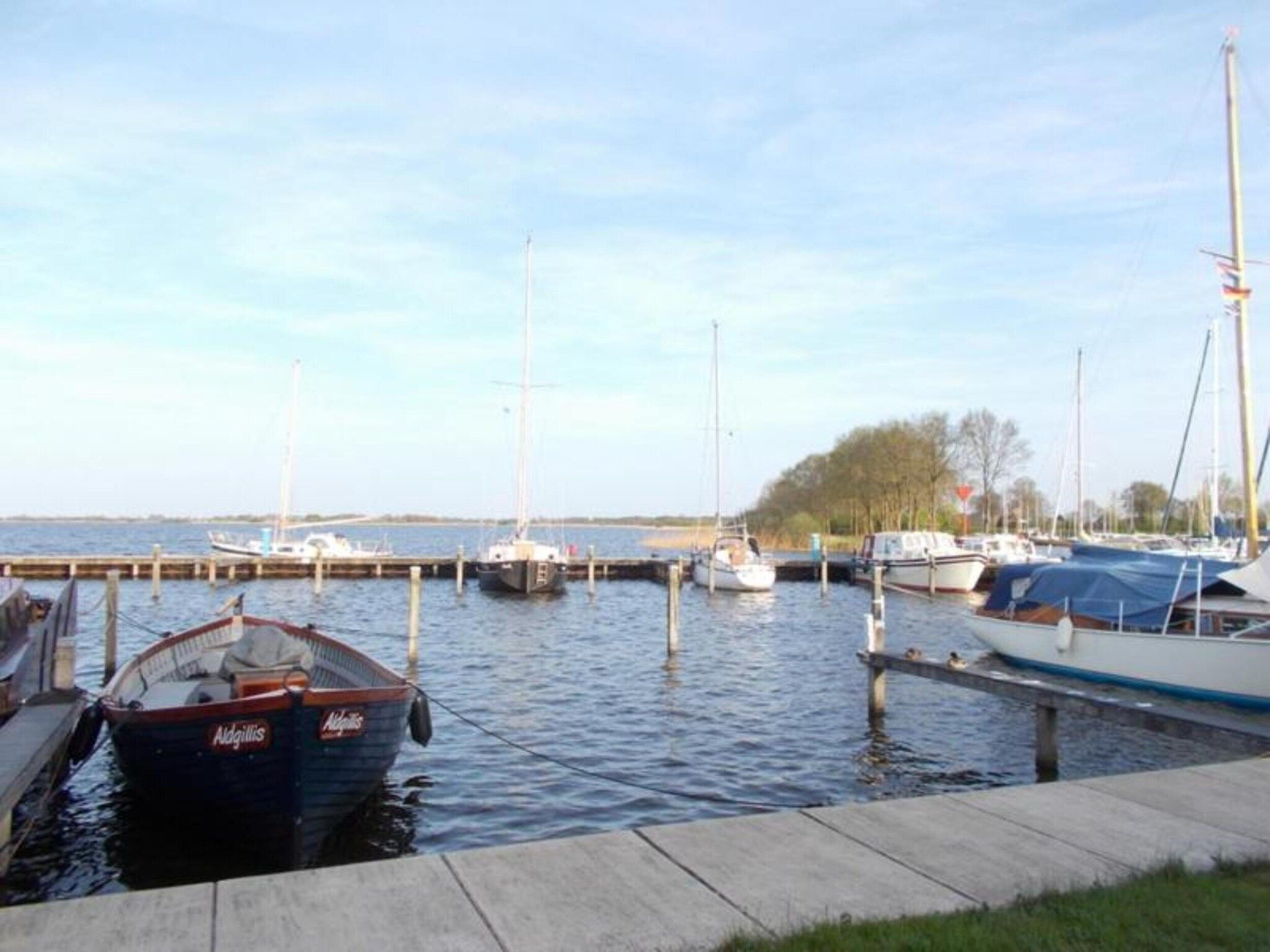 De omgeving van Huize Lewis in Balk