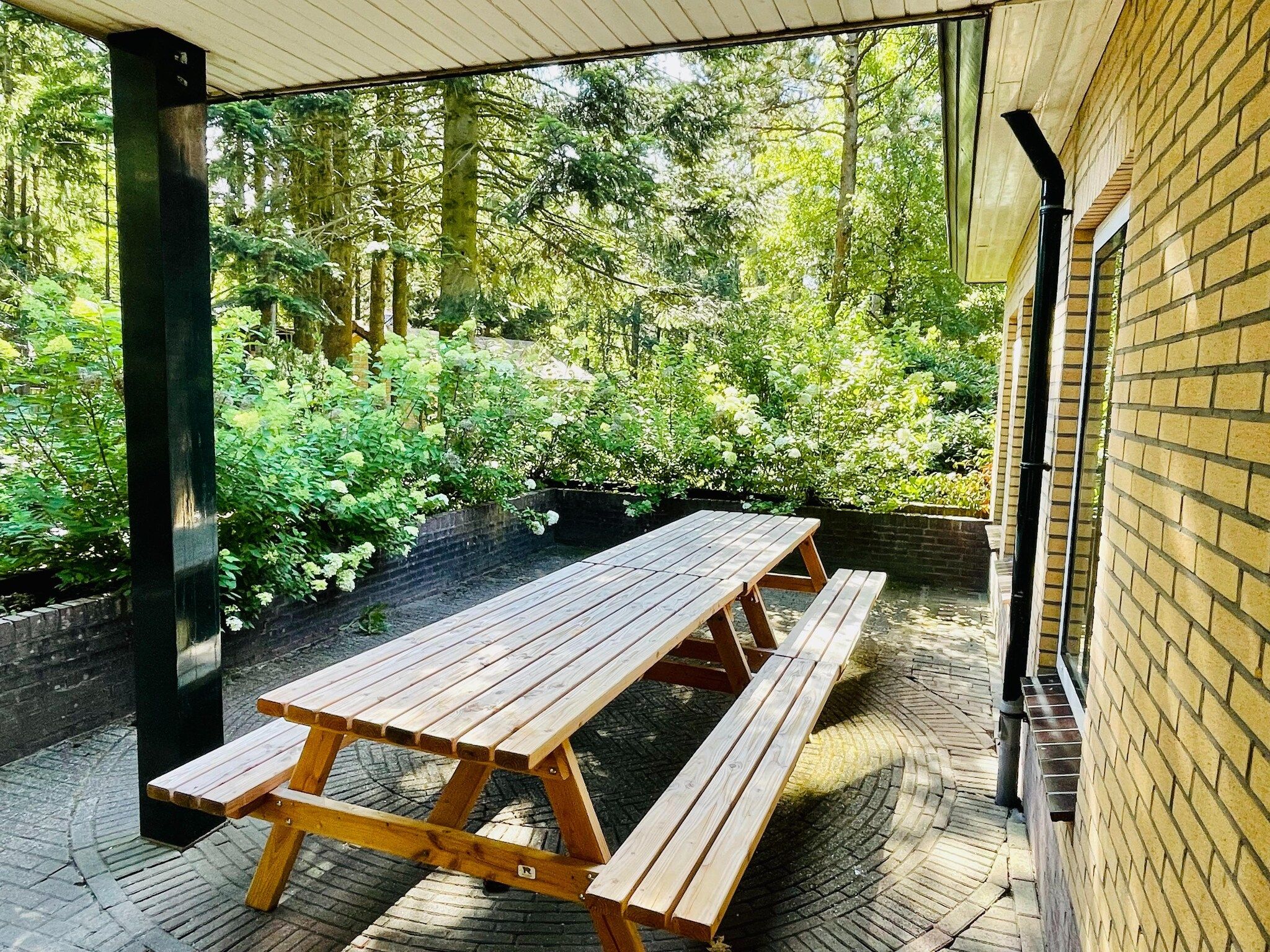 Het terras van De grove den in Doornspijk