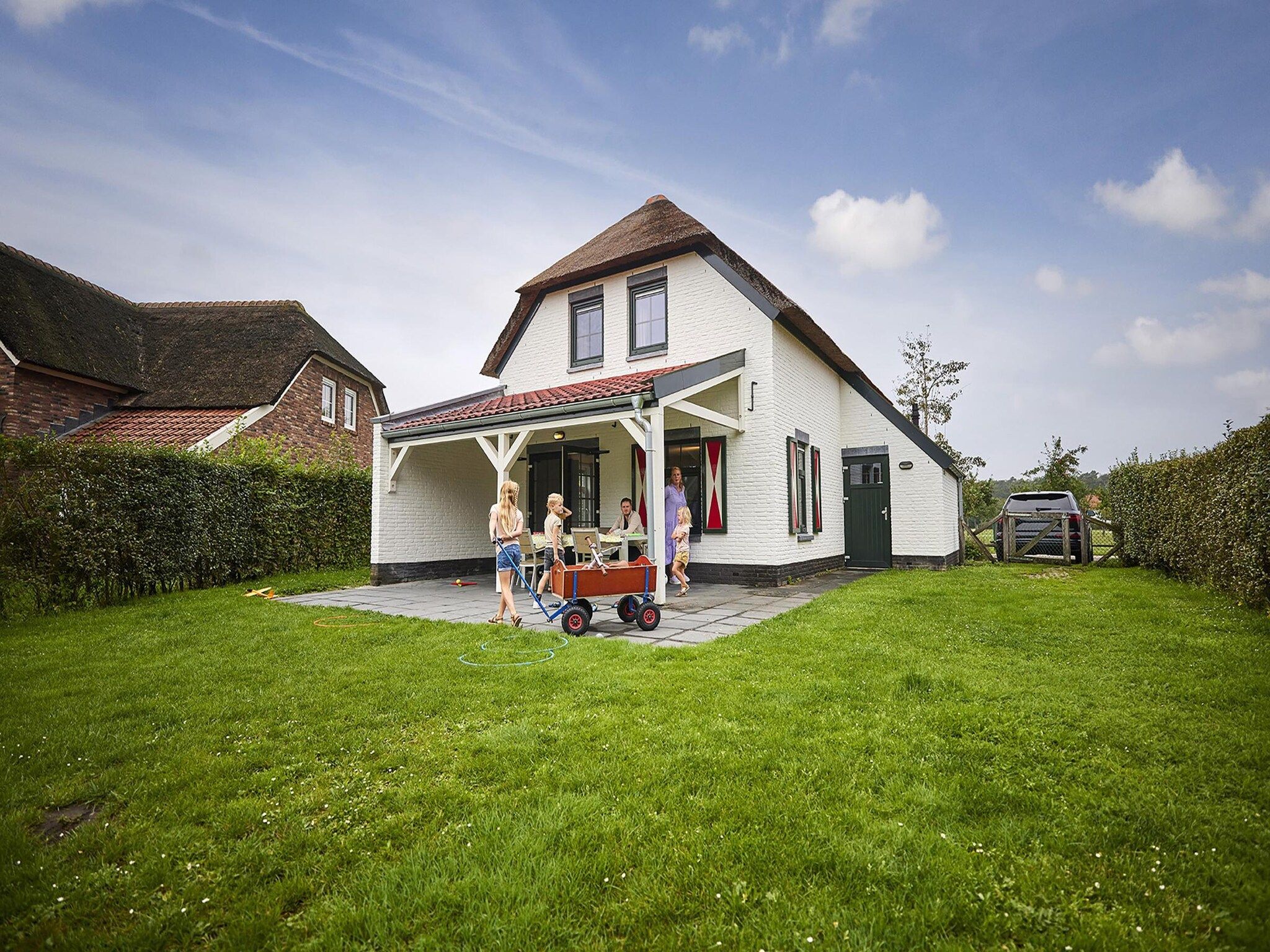 De buitenkant van Buitenhof De Leistert 16 in Roggel