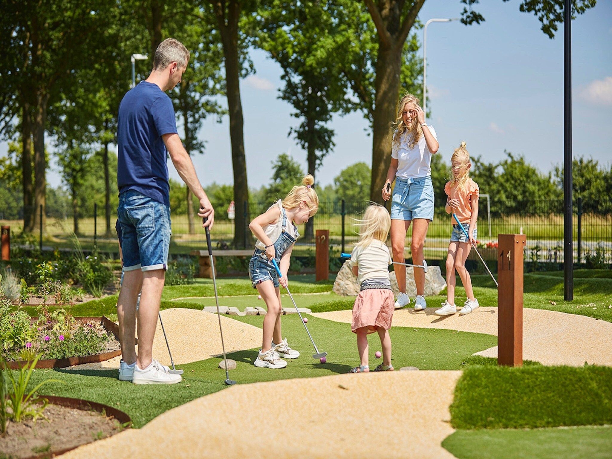 Parkfaciliteiten bij Buitenhof De Leistert 18 in Roggel