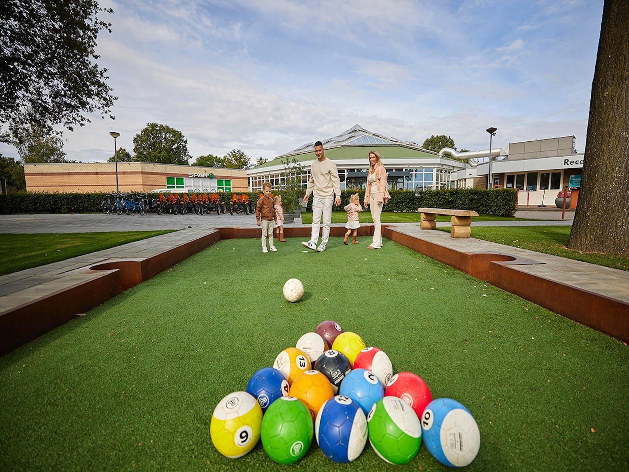 Parkfaciliteiten bij Buitenhof De Leistert 18 in Roggel