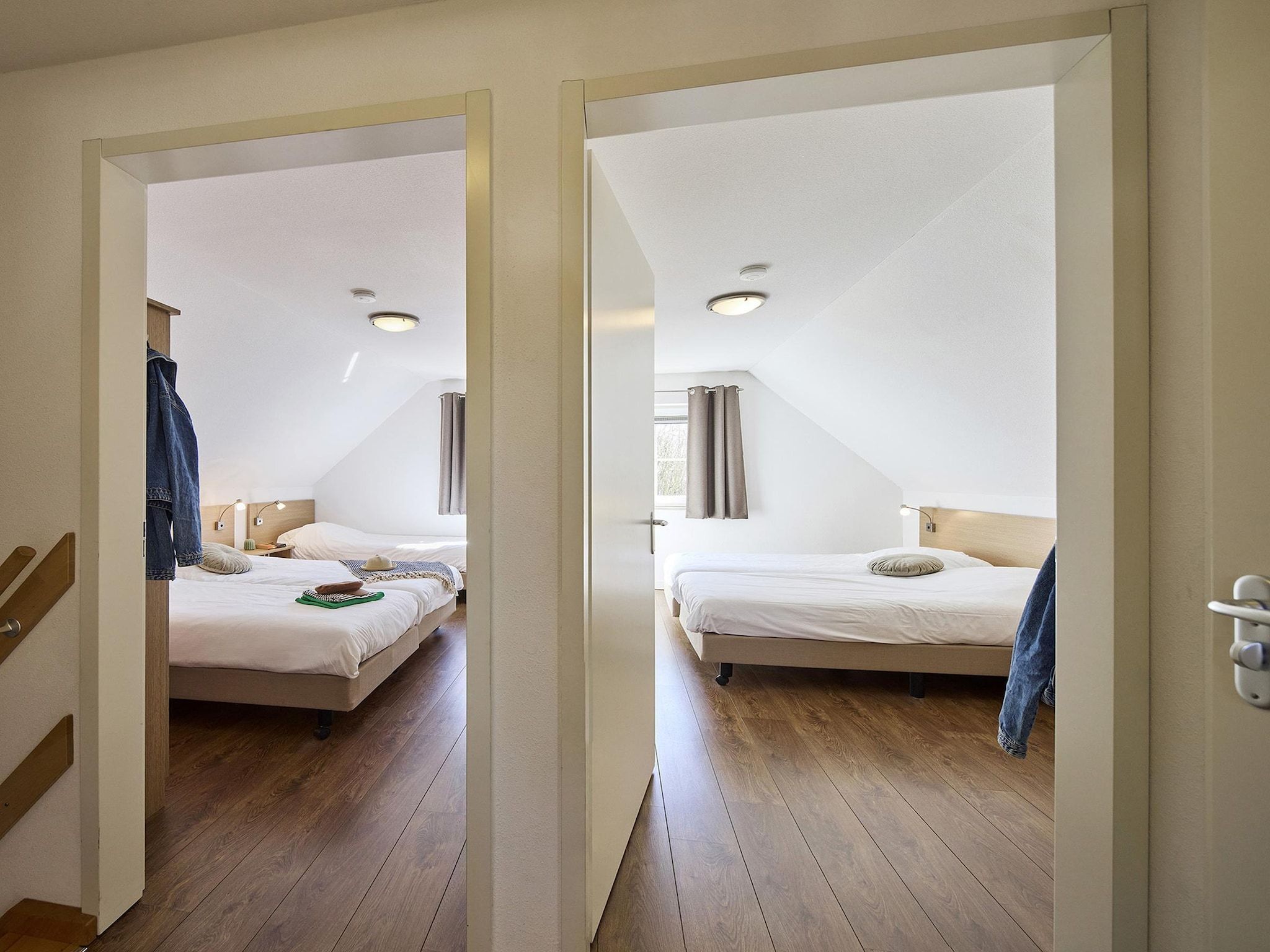 Een slaapkamer van Buitenhof De Leistert 11 in Roggel