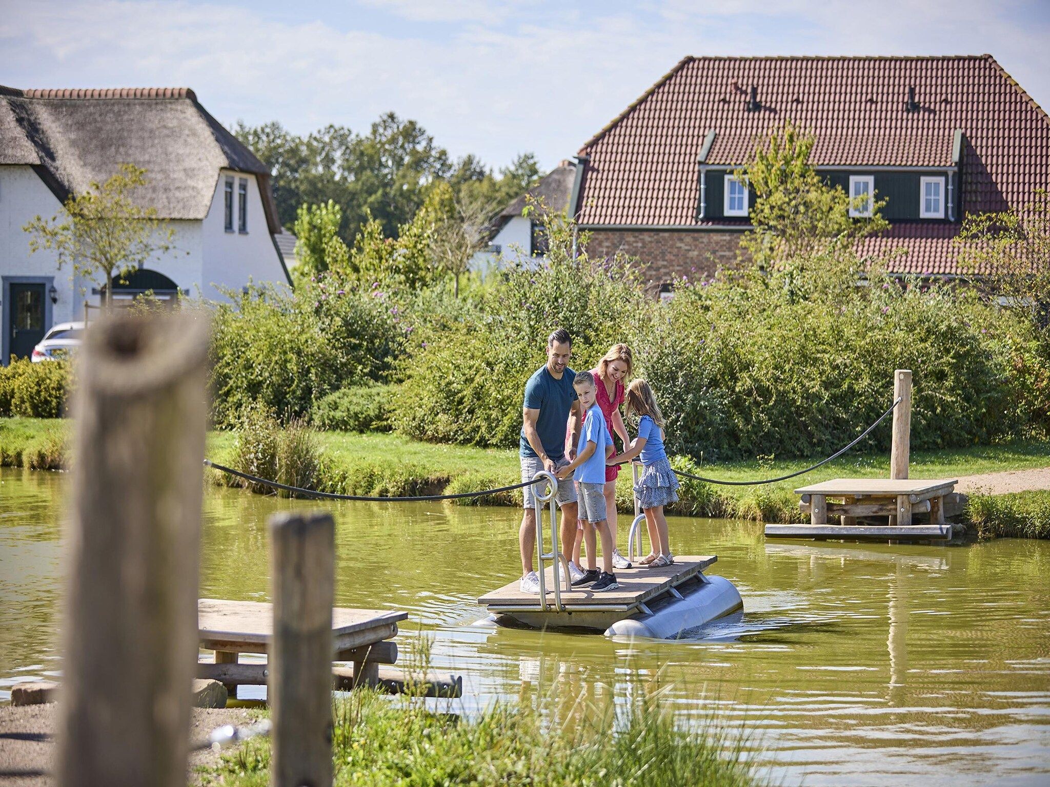 Parkfaciliteiten bij Buitenhof De Leistert 11 in Roggel