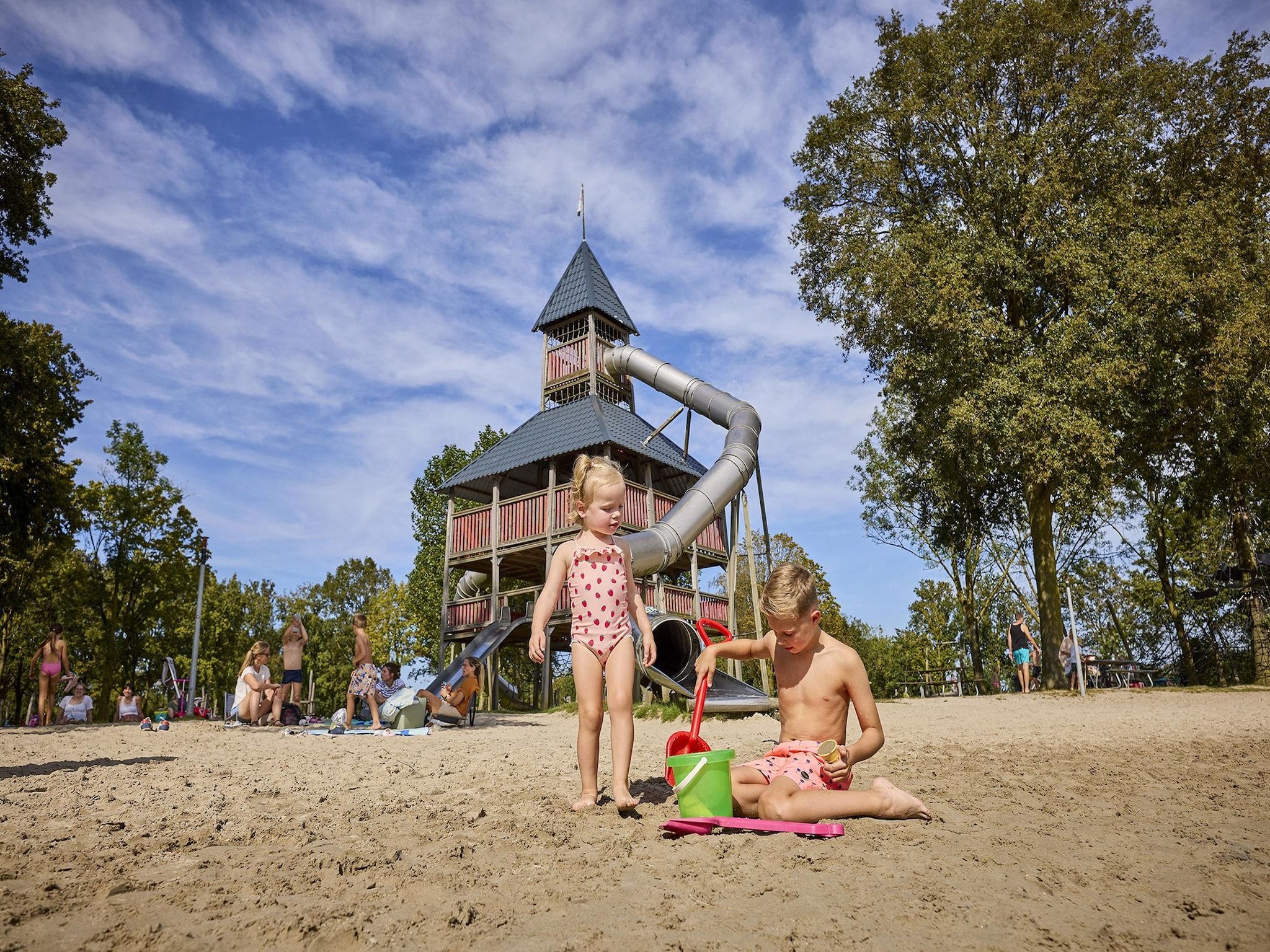 Parkfaciliteiten bij Buitenhof De Leistert 11 in Roggel